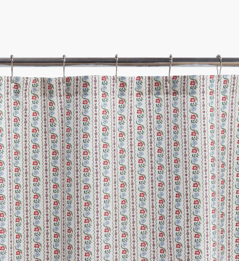 Delphine - Percale Shower Curtain