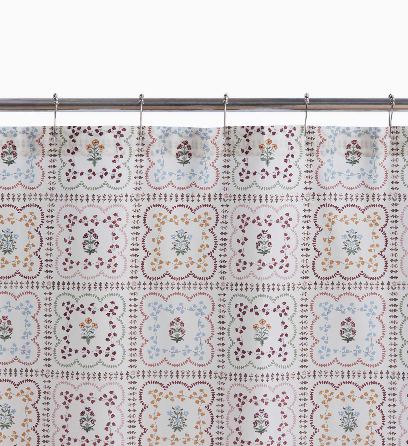 Percale Shower Curtain - Lottie