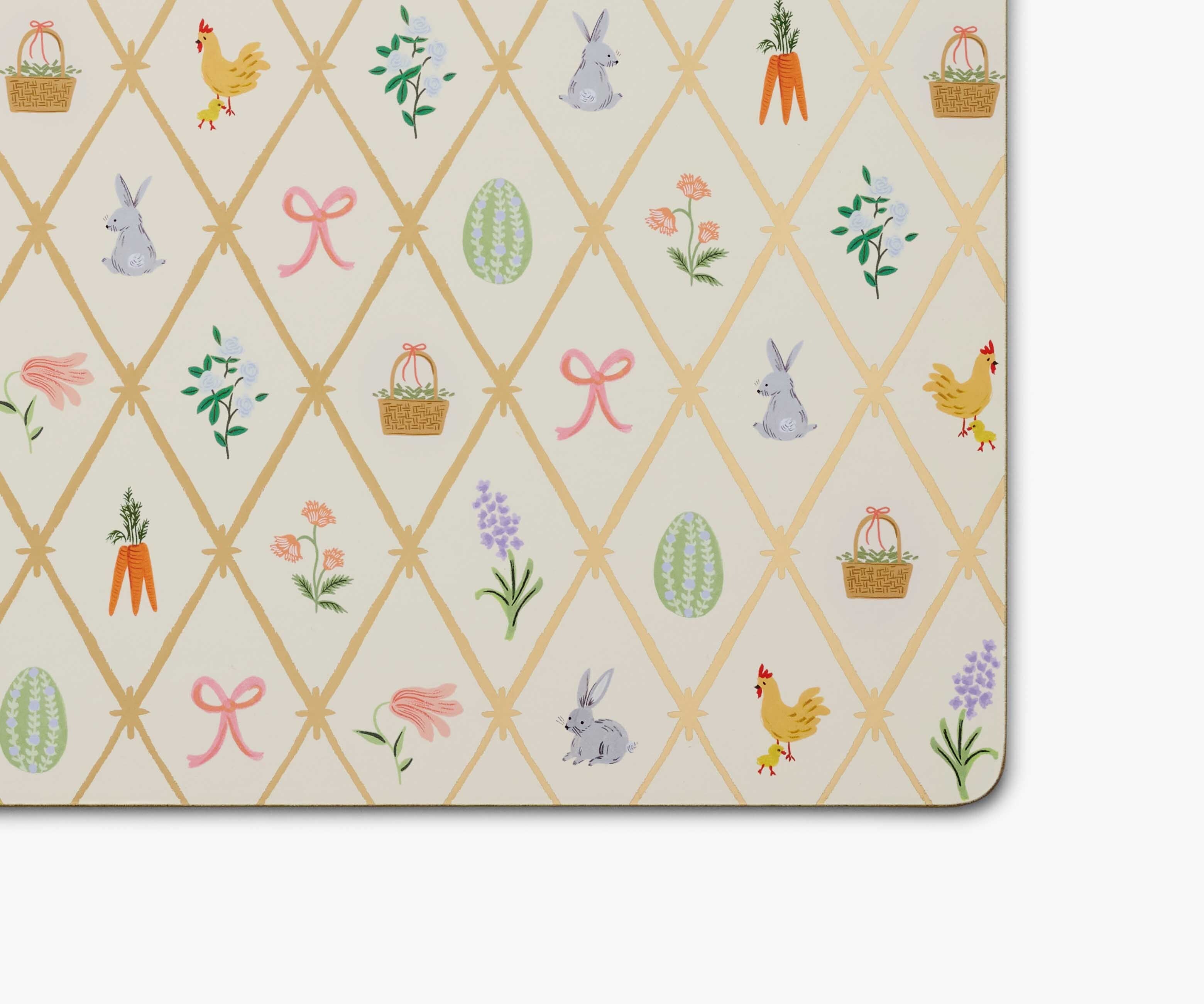 Cork Placemats - Spring Farm