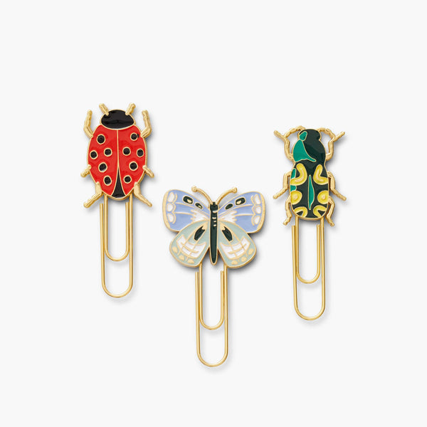 置物 kiss paper clip Curio Enamel Paper Clip Set | Rifle Paper Co.