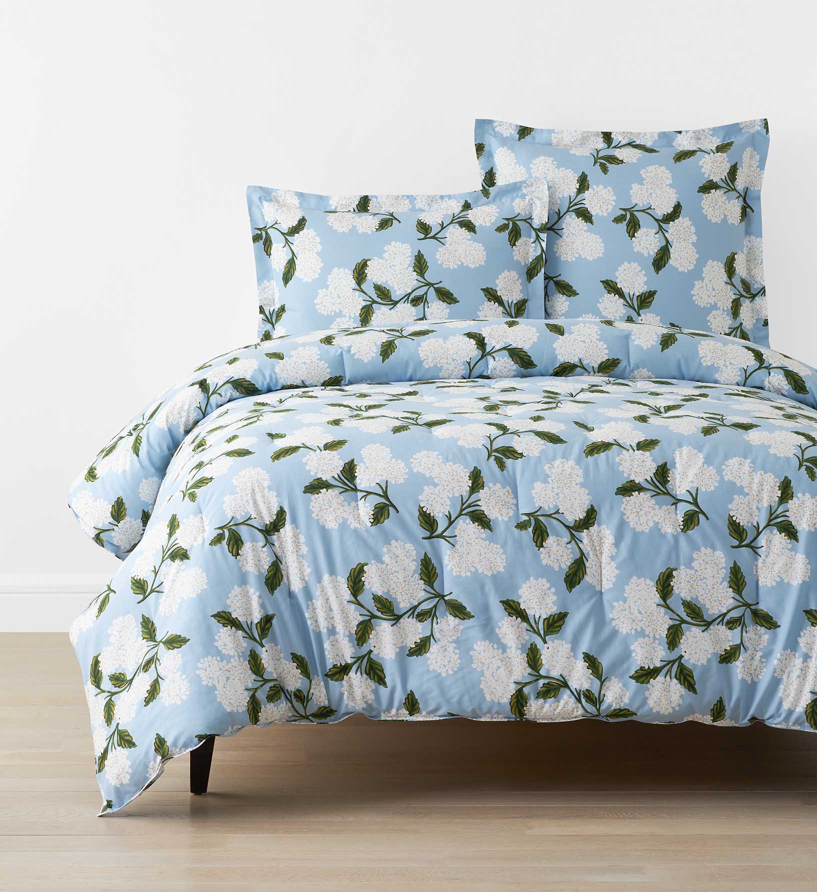 Percale Comforter - Hydrangea