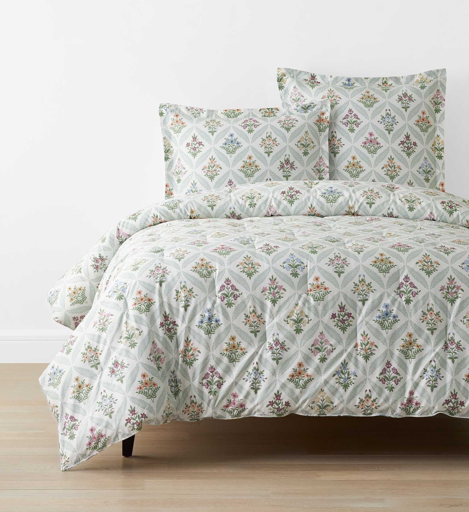 Sateen Comforter - Estee Garden