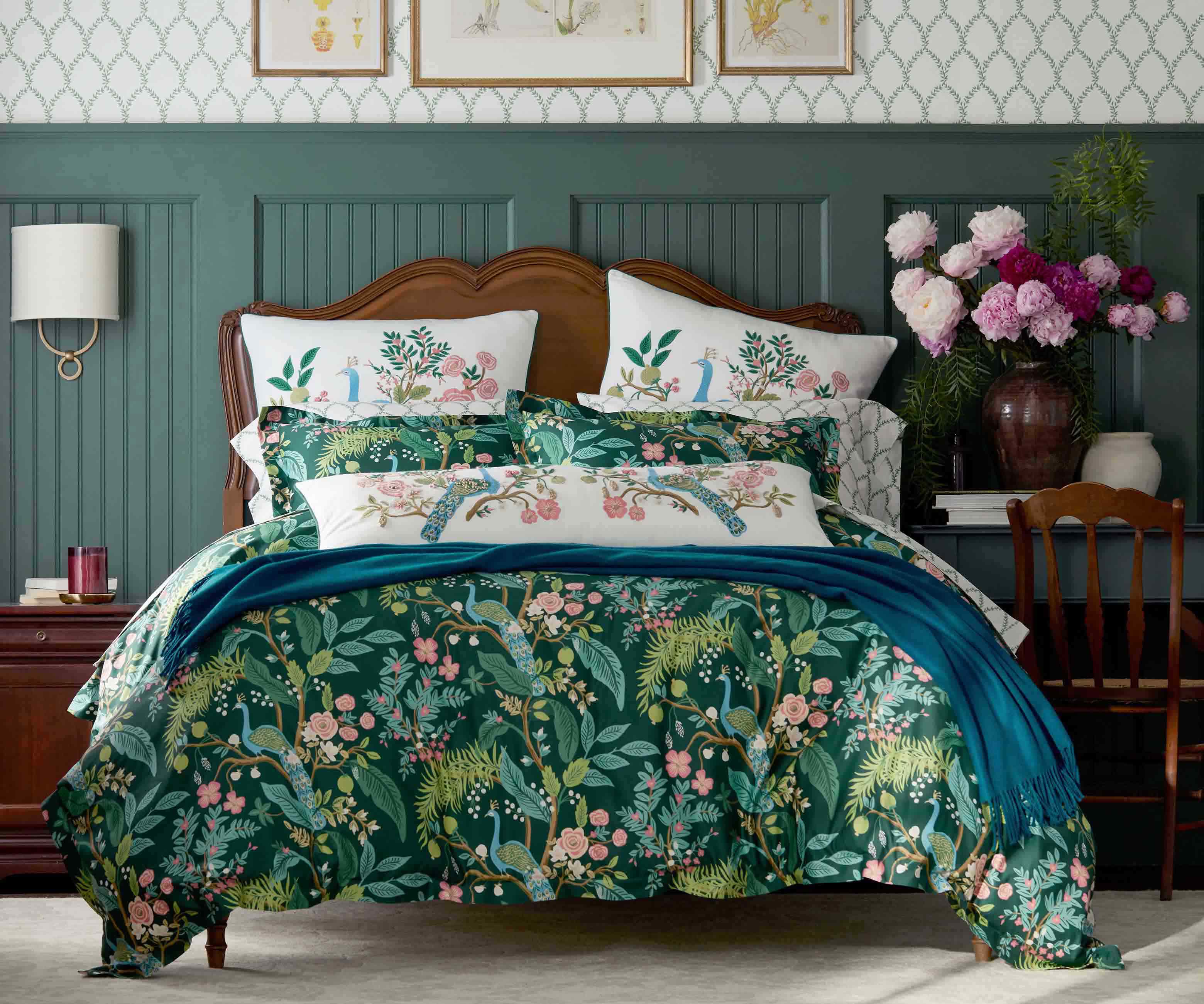 Rifle Paper Co. Sateen Comforter - Thumbnail 2