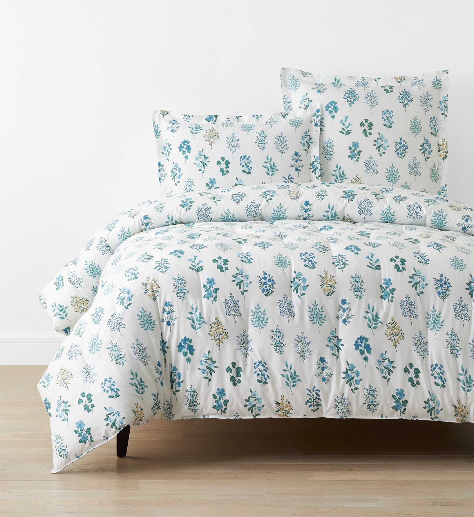 Percale Comforter - Hawthorne Blue