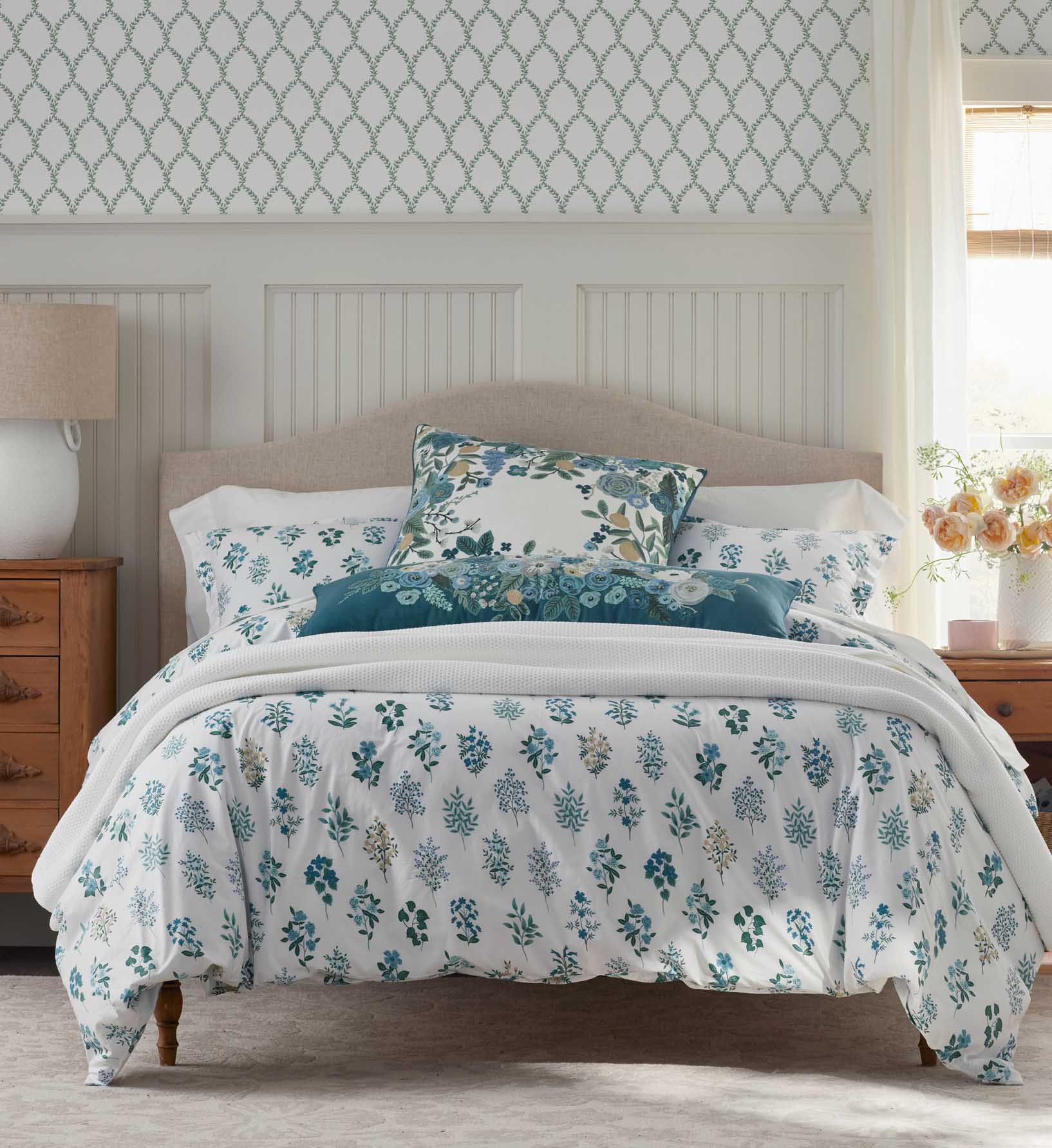 Percale Comforter - Hawthorne Blue