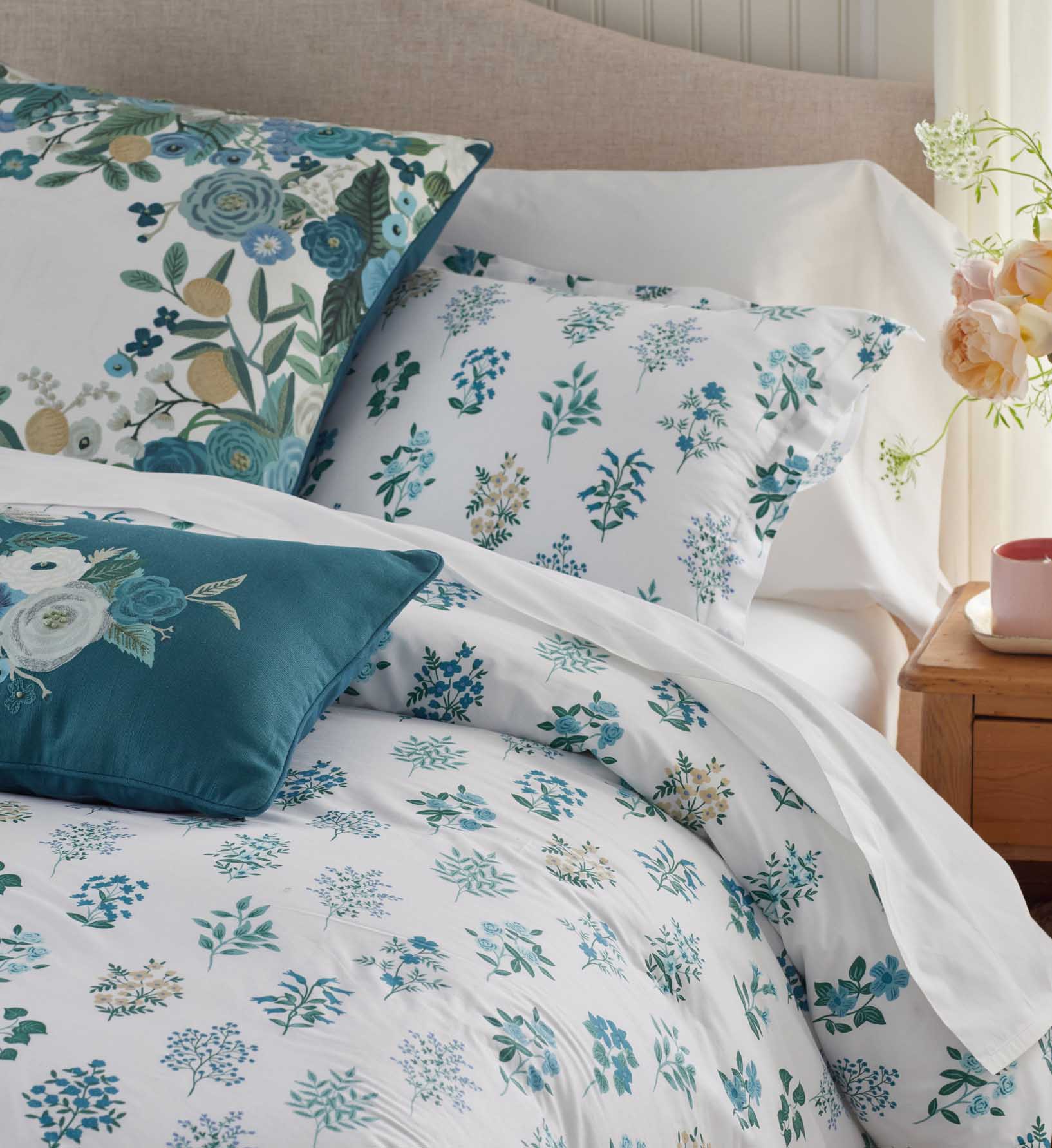 Percale Comforter - Hawthorne Blue