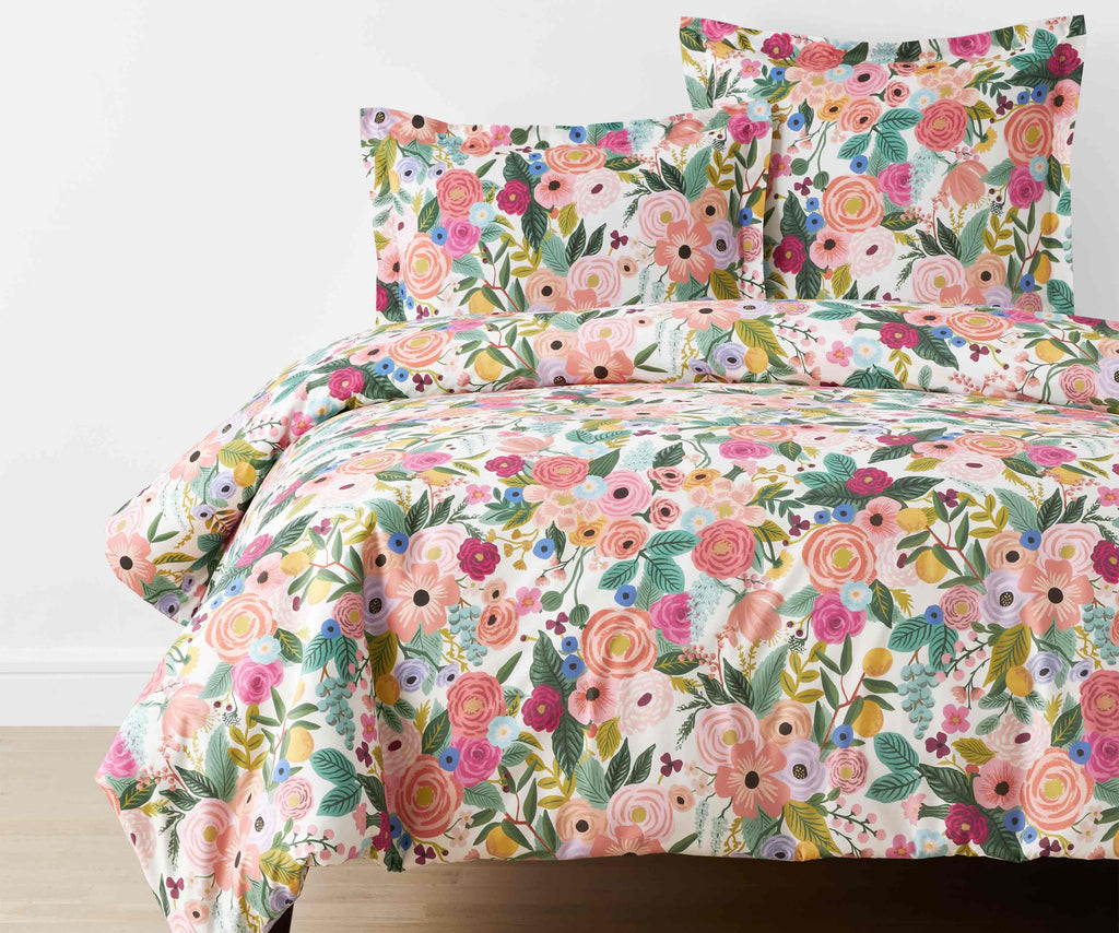 Percale Comforter - Garden Party – Rifle Paper Co