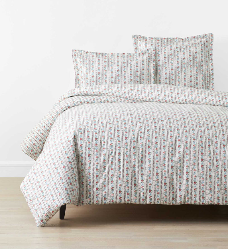 Delphine - Percale Duvet Cover