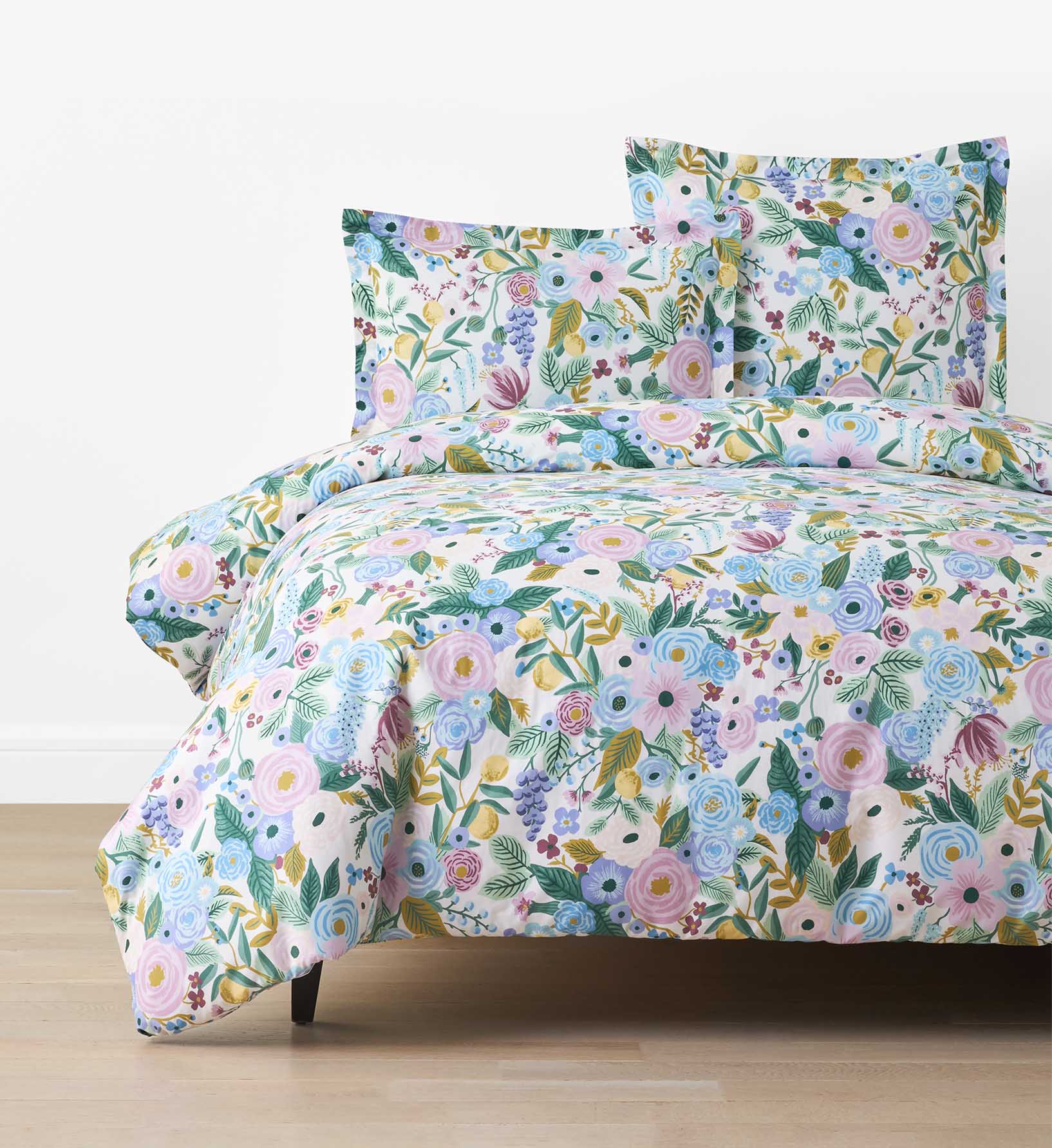 Percale Duvet Cover - Garden Party Lilac