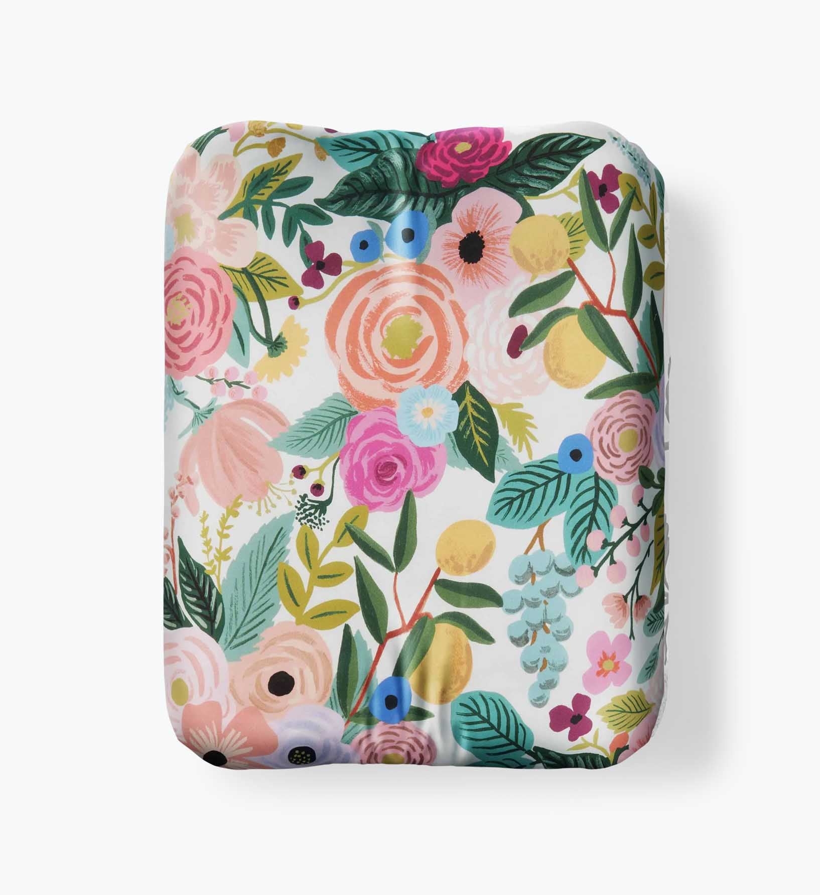 Percale Fitted Sheet - Garden Party