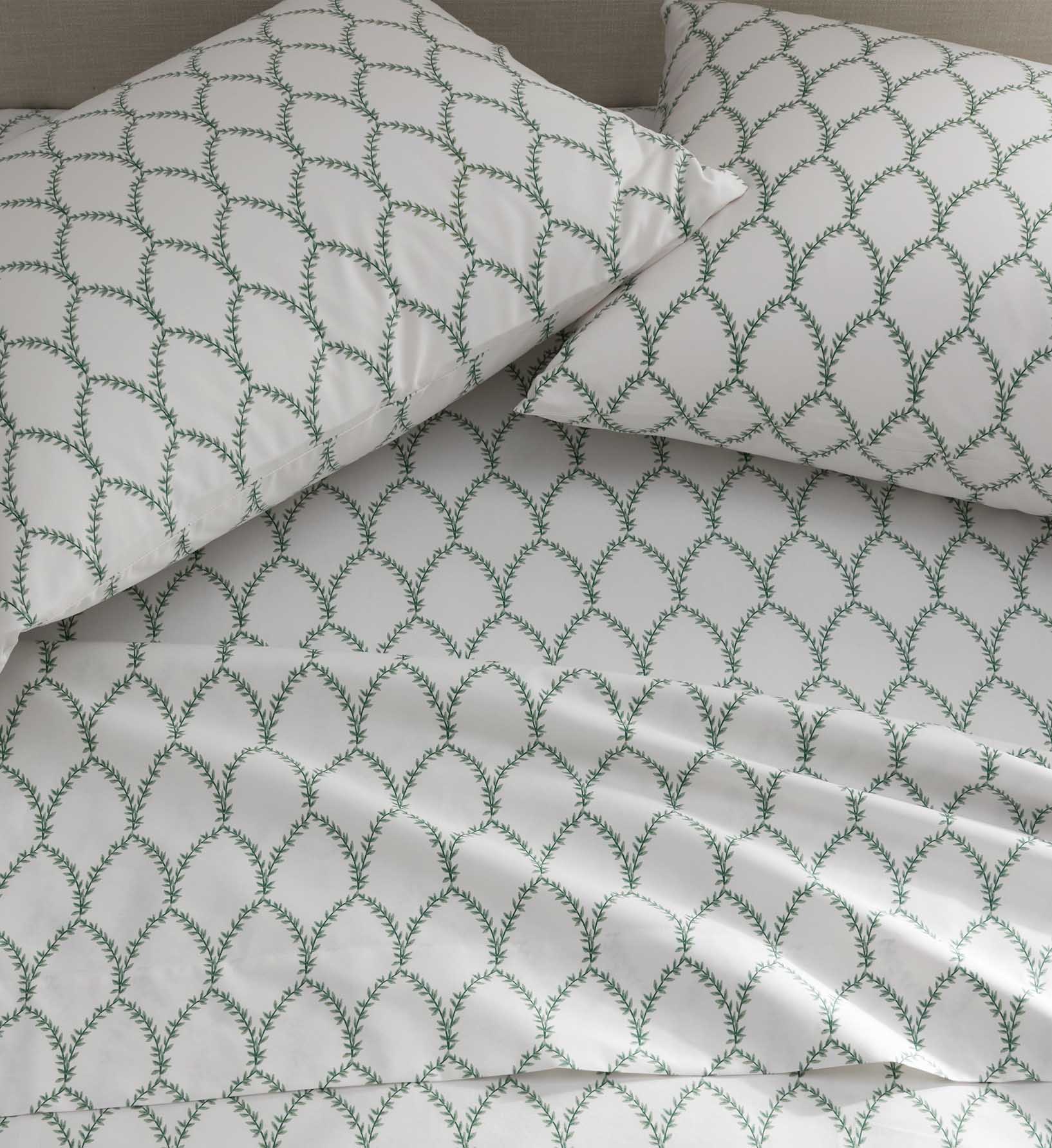 Sateen Pillowcases - Laurel Sage
