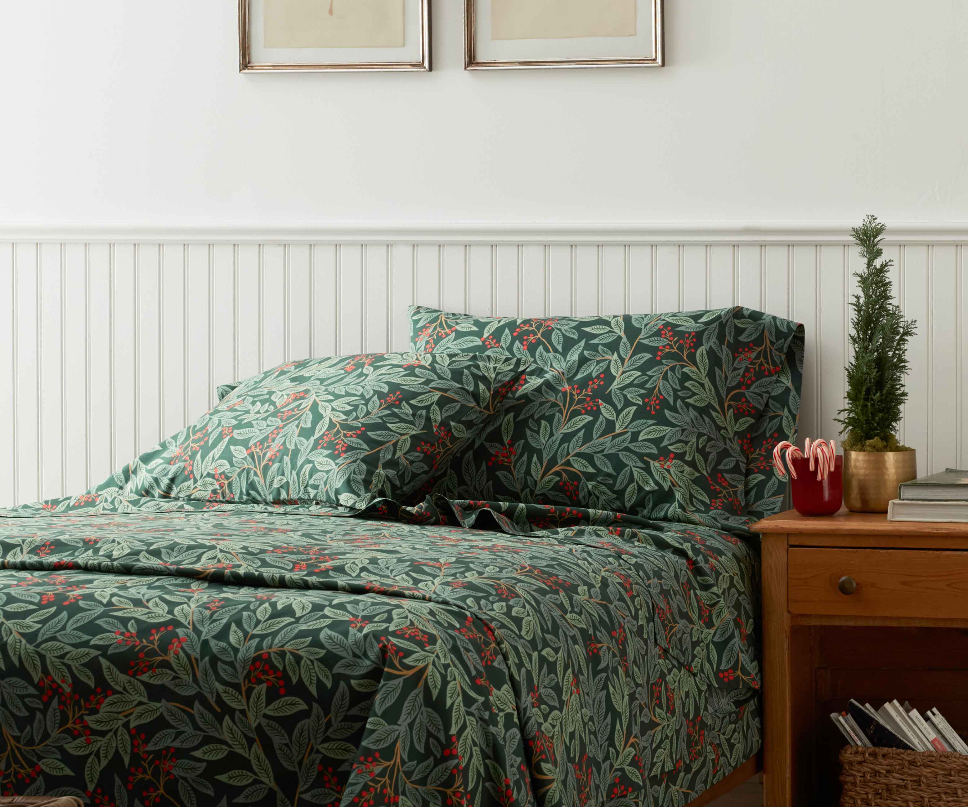 Percale Fitted Sheet - Willowberry