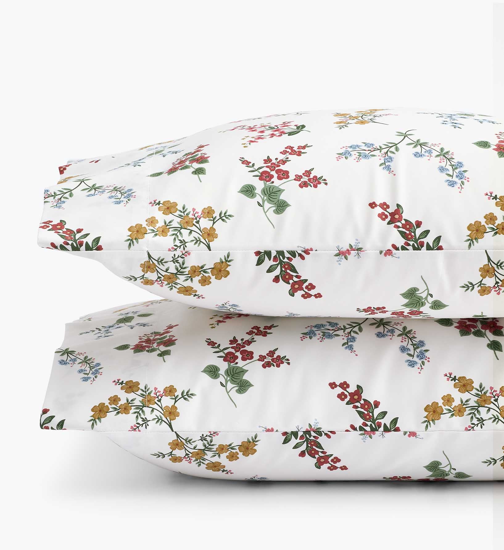 Sateen Pillowcases - Amelia