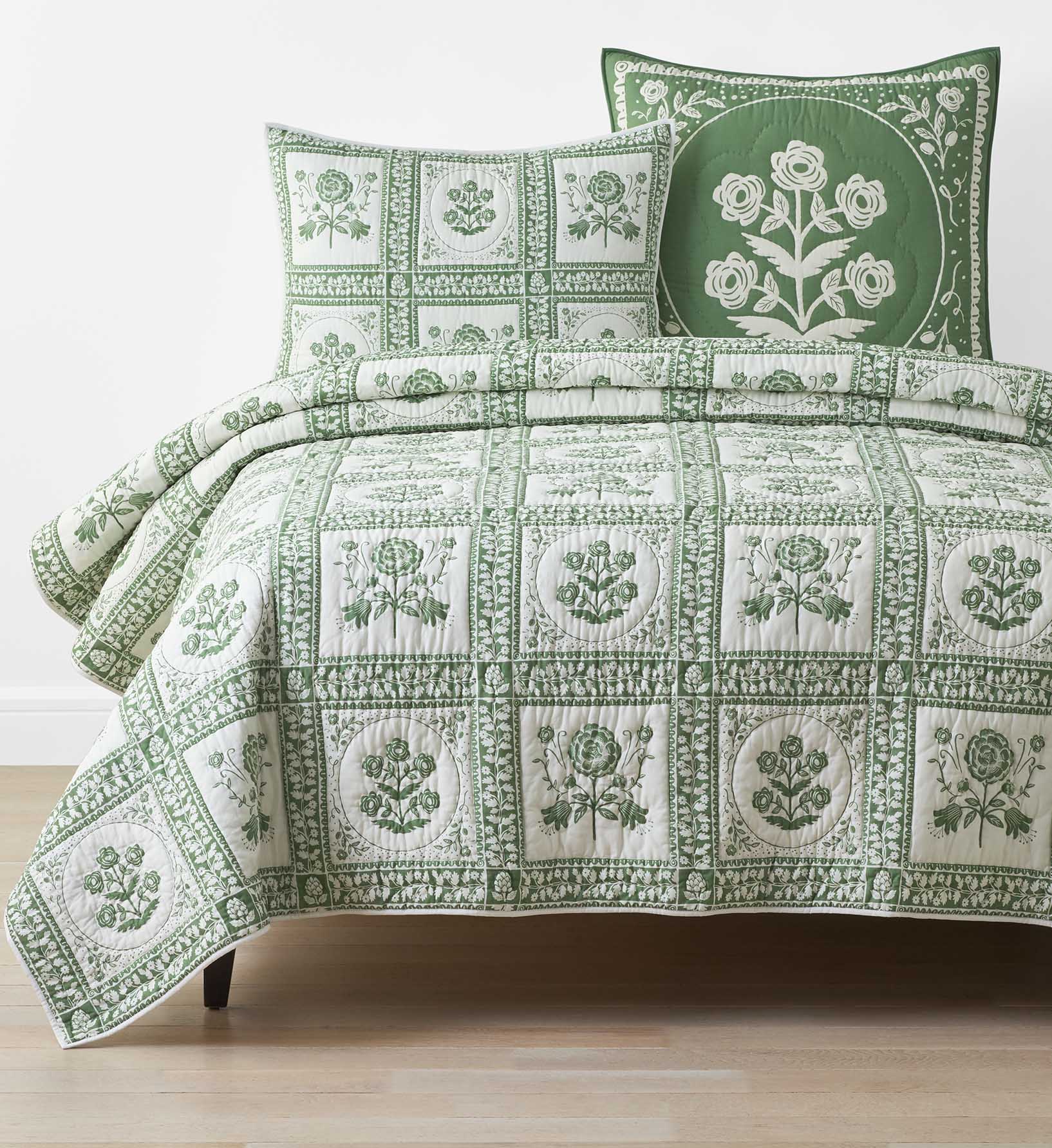 Cotton Quilt - Artichoke Garden