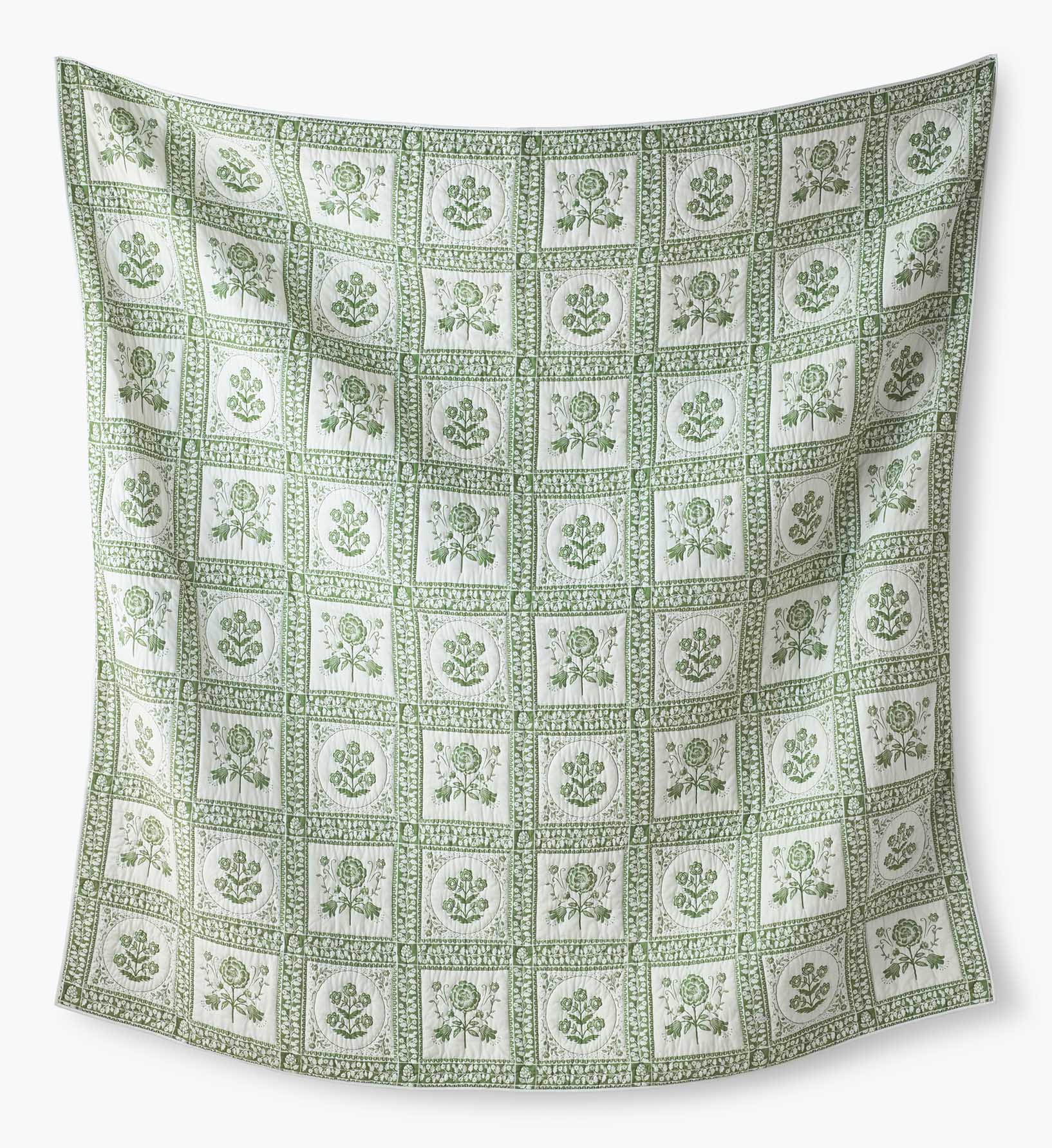 Cotton Quilt - Artichoke Garden