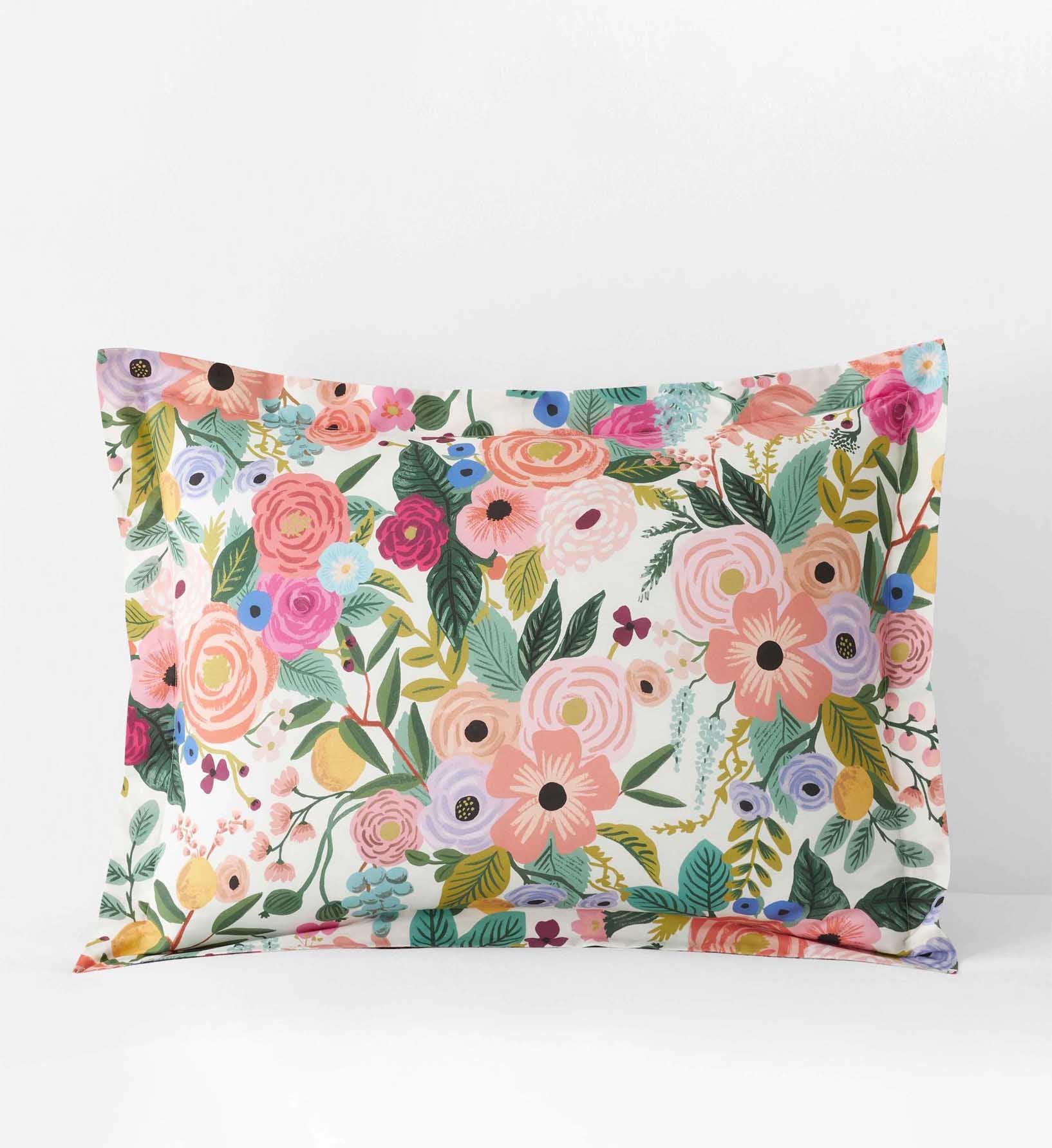 Percale Sham - Garden Party