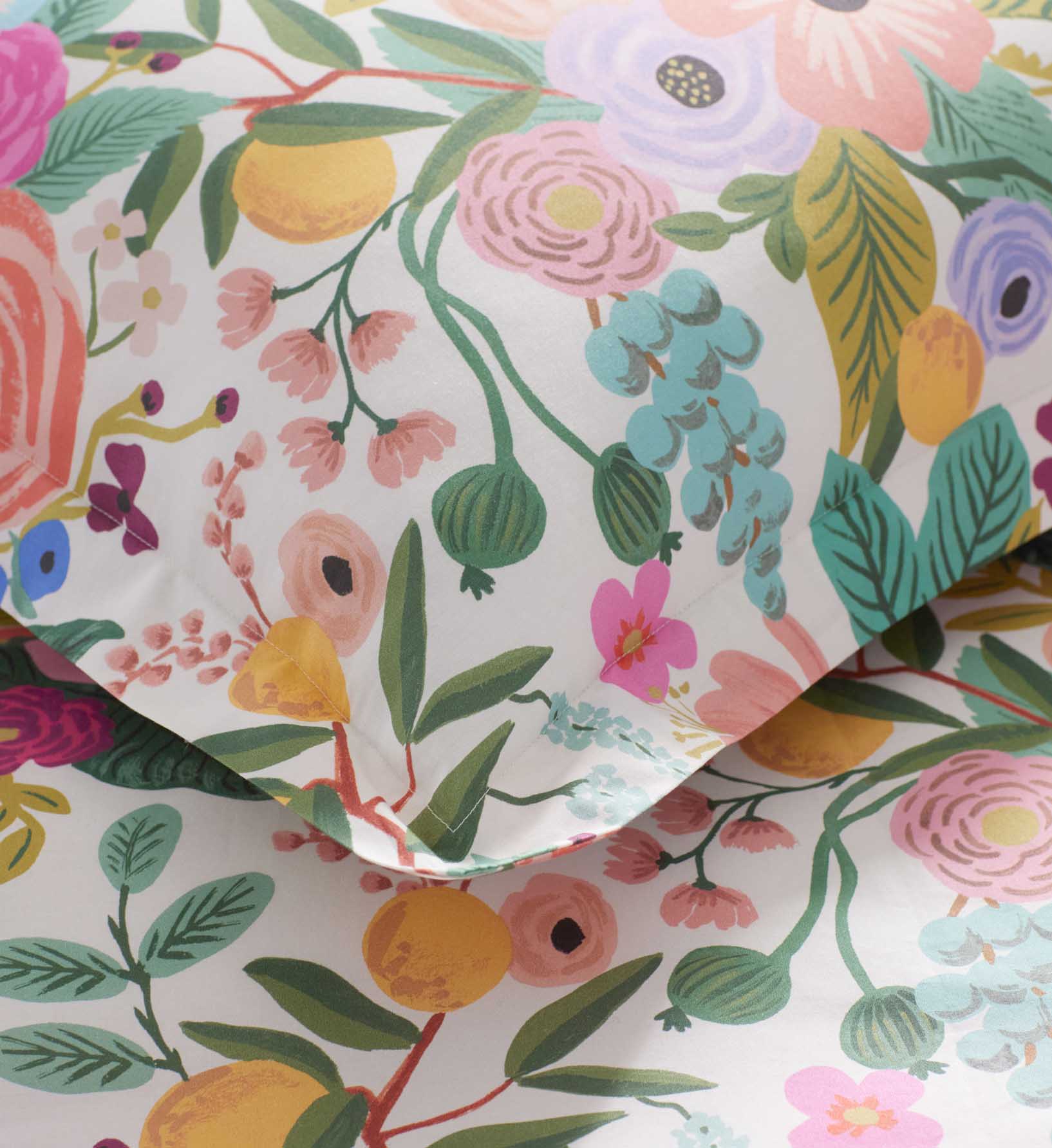 Percale Sham - Garden Party