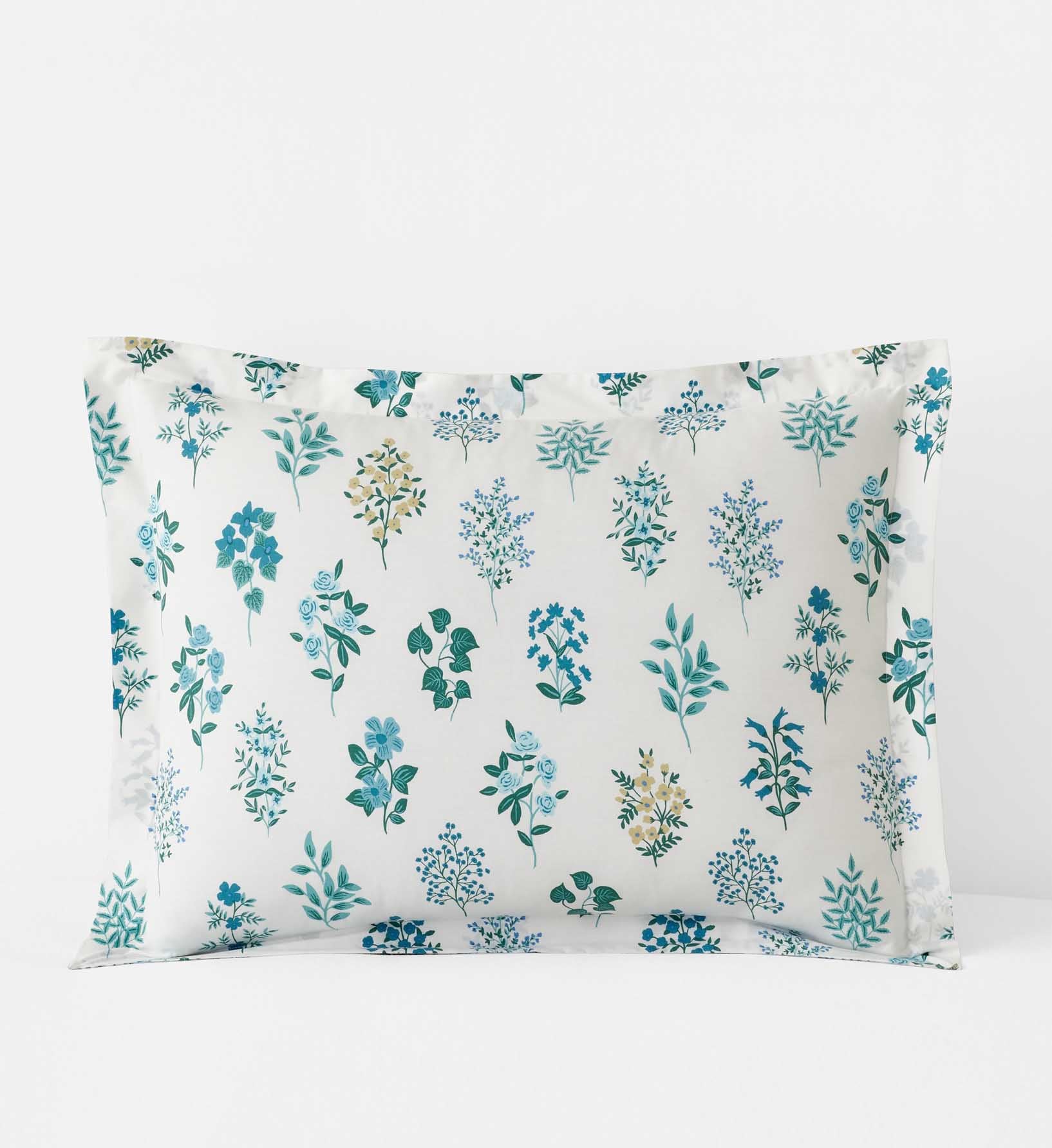 Percale Sham - Hawthorne Blue