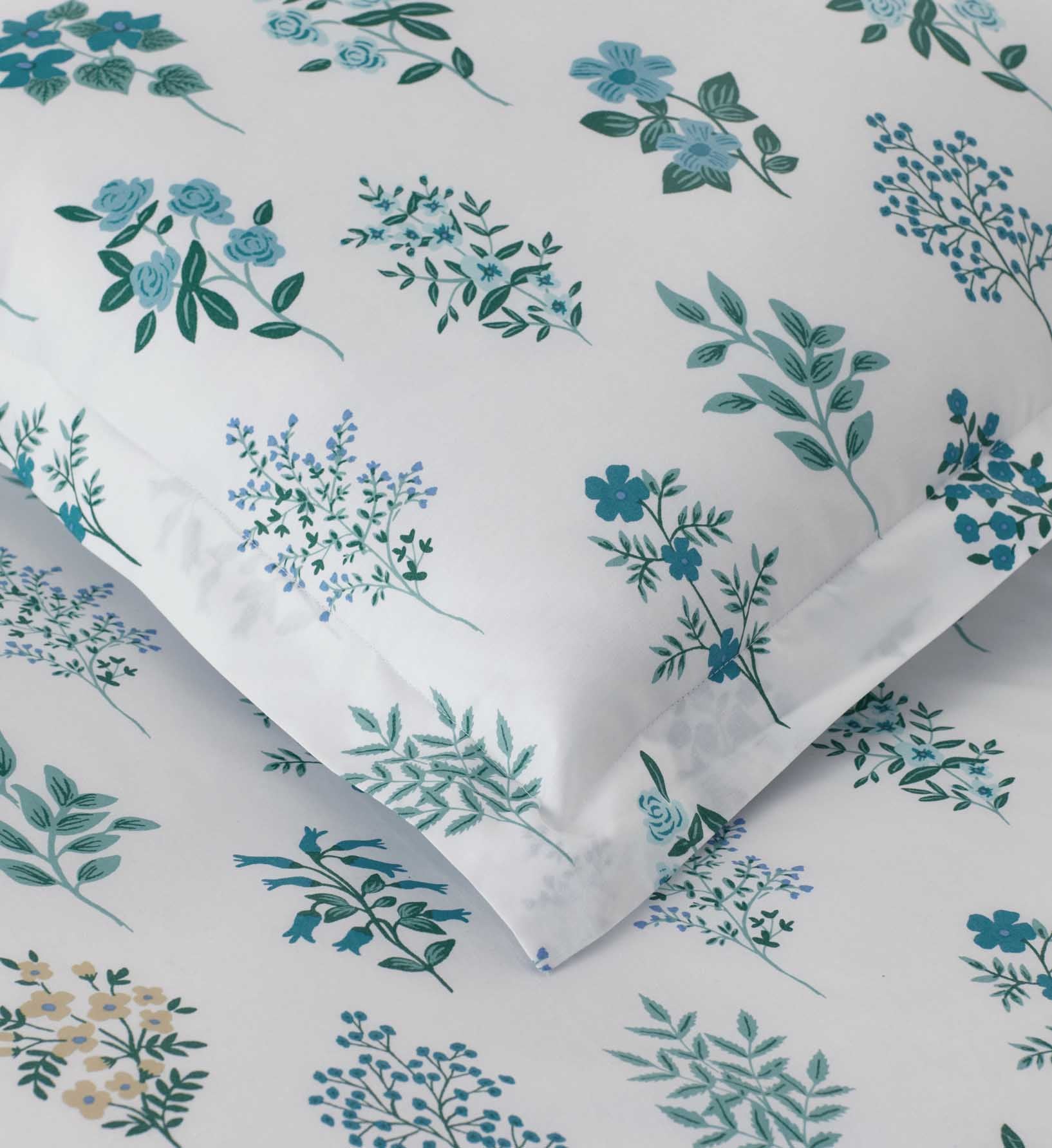 Percale Sham - Hawthorne Blue
