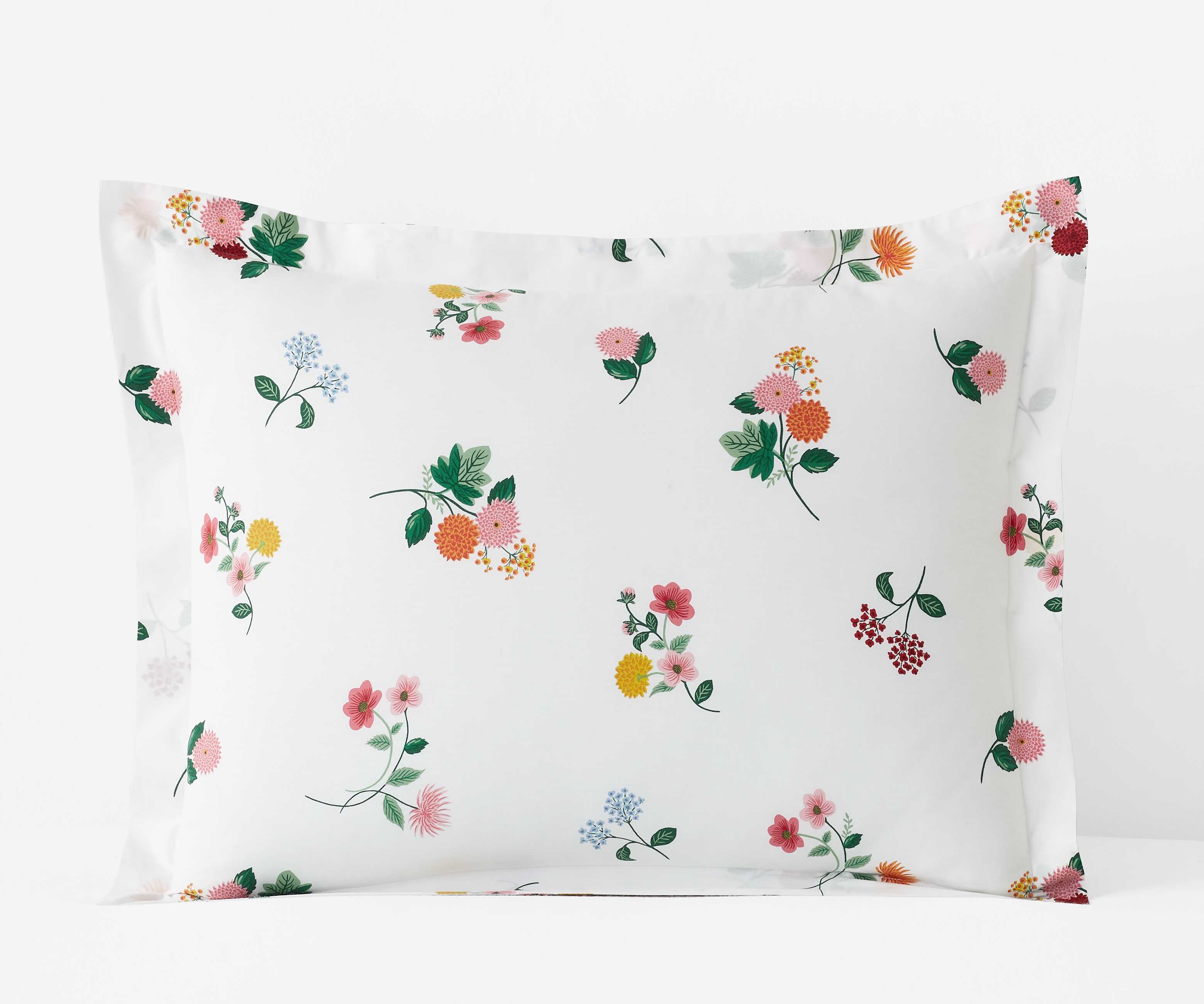 Percale Sham - Ditsy Dahlia