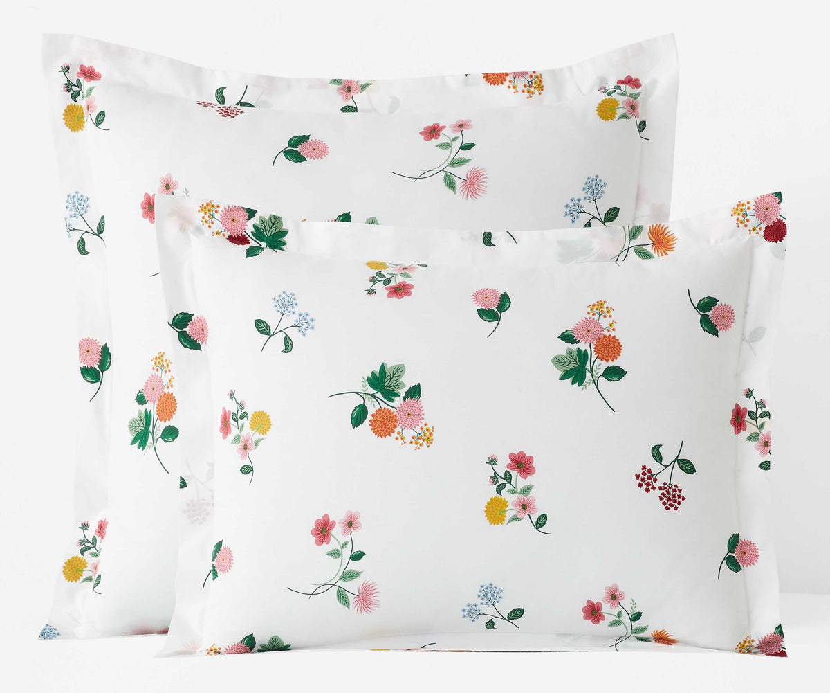 Ditsy Dahlia Percale Sham | Rifle Paper Co.