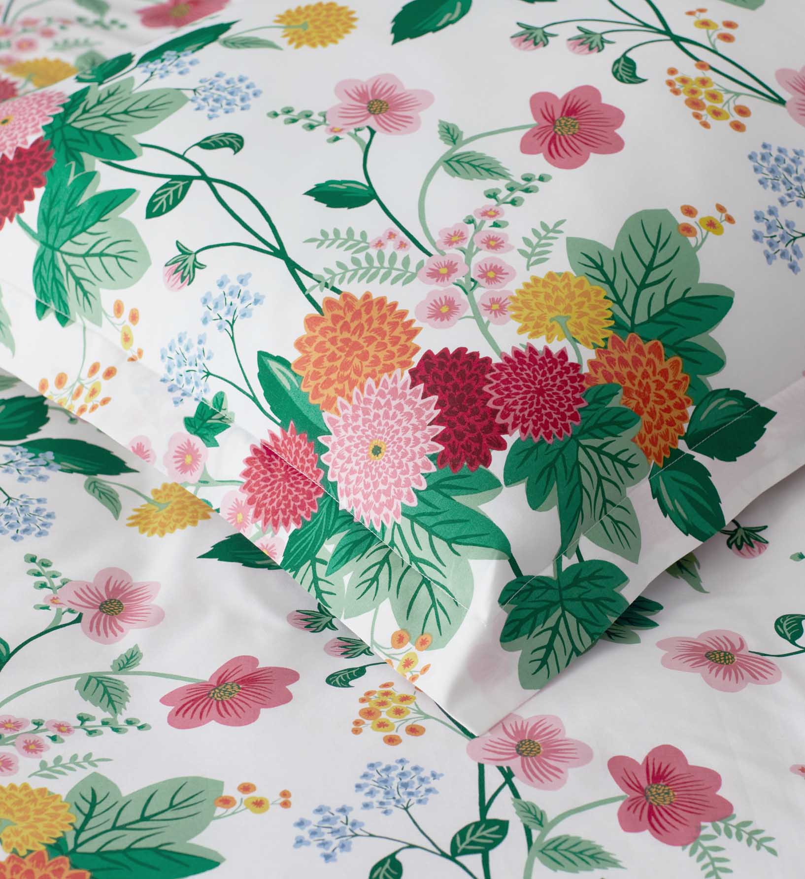 Percale Sham - Dahlia