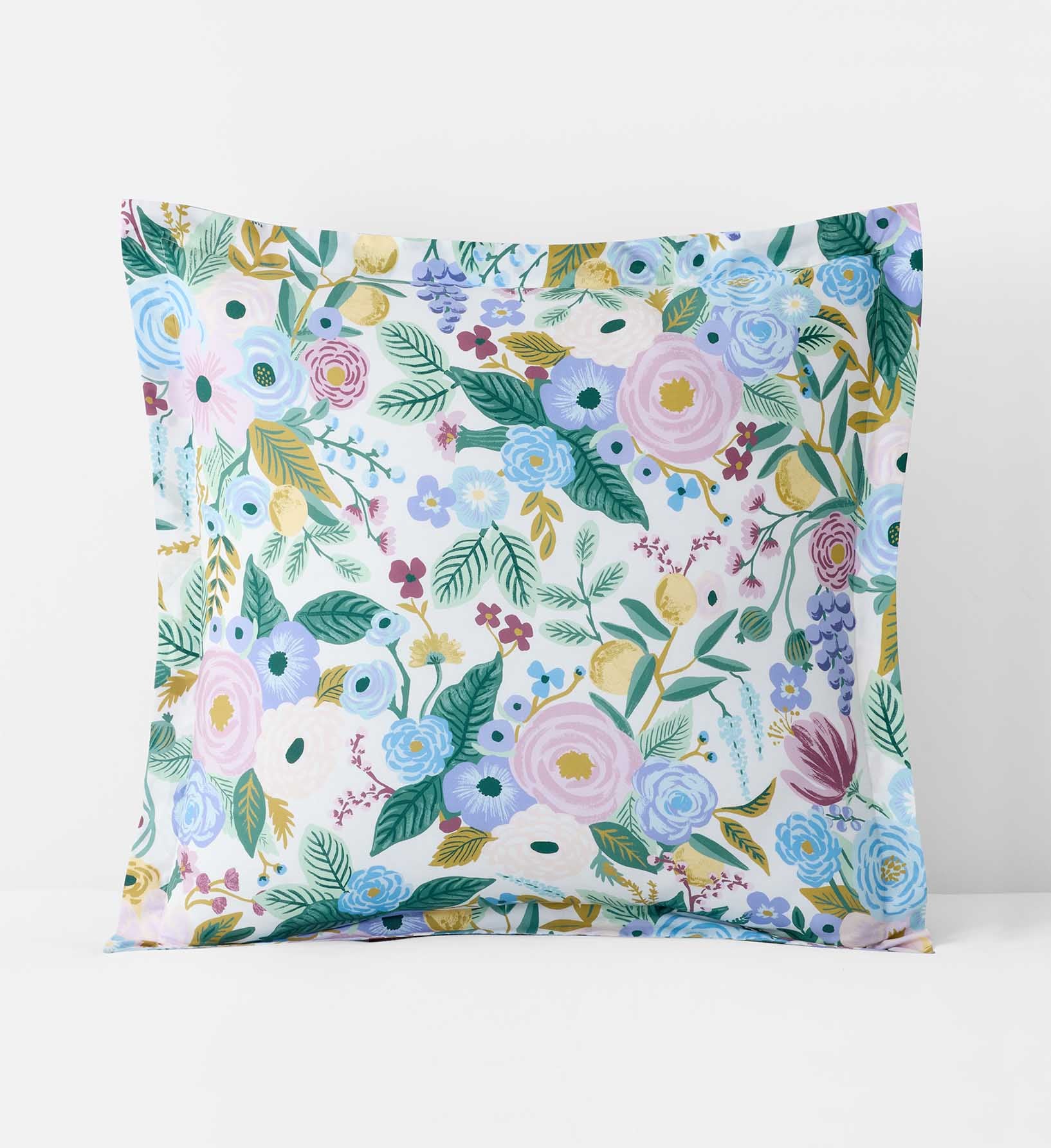 Percale Sham - Garden Party Lilac
