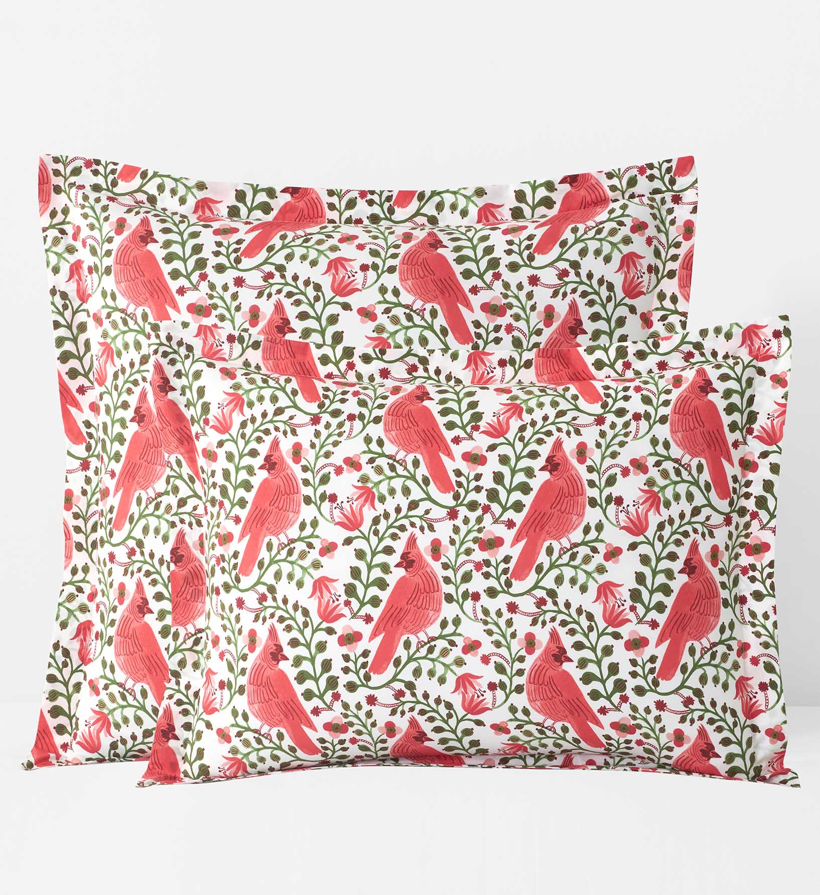 Percale Sham - Cardinals