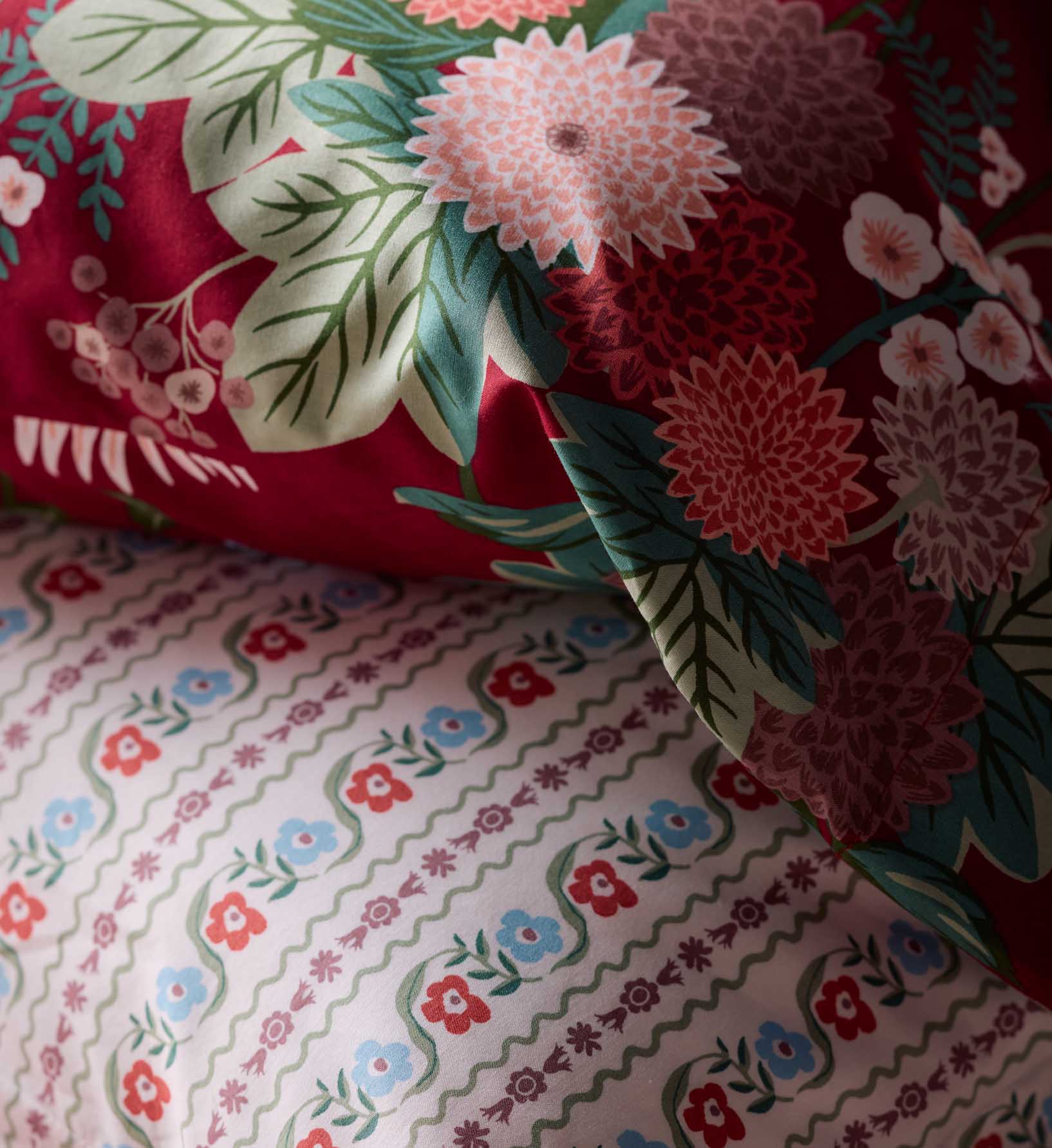 Percale Sheet Set - Delphine