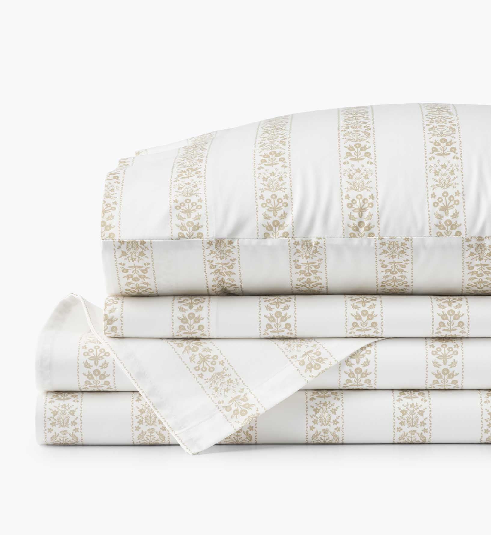 Sateen Sheet Set - Estee Stripe