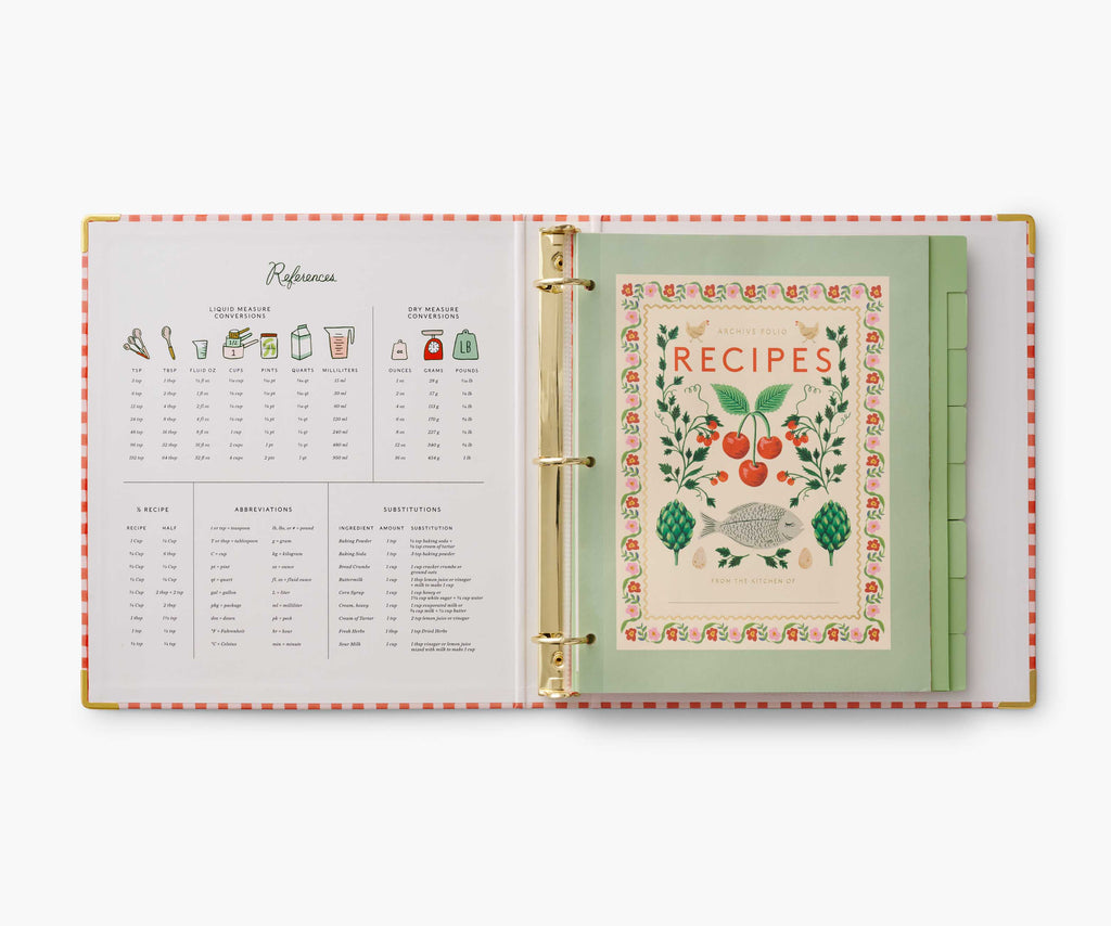 Recipe Binder - Cherry Farm – Rifle Paper Co