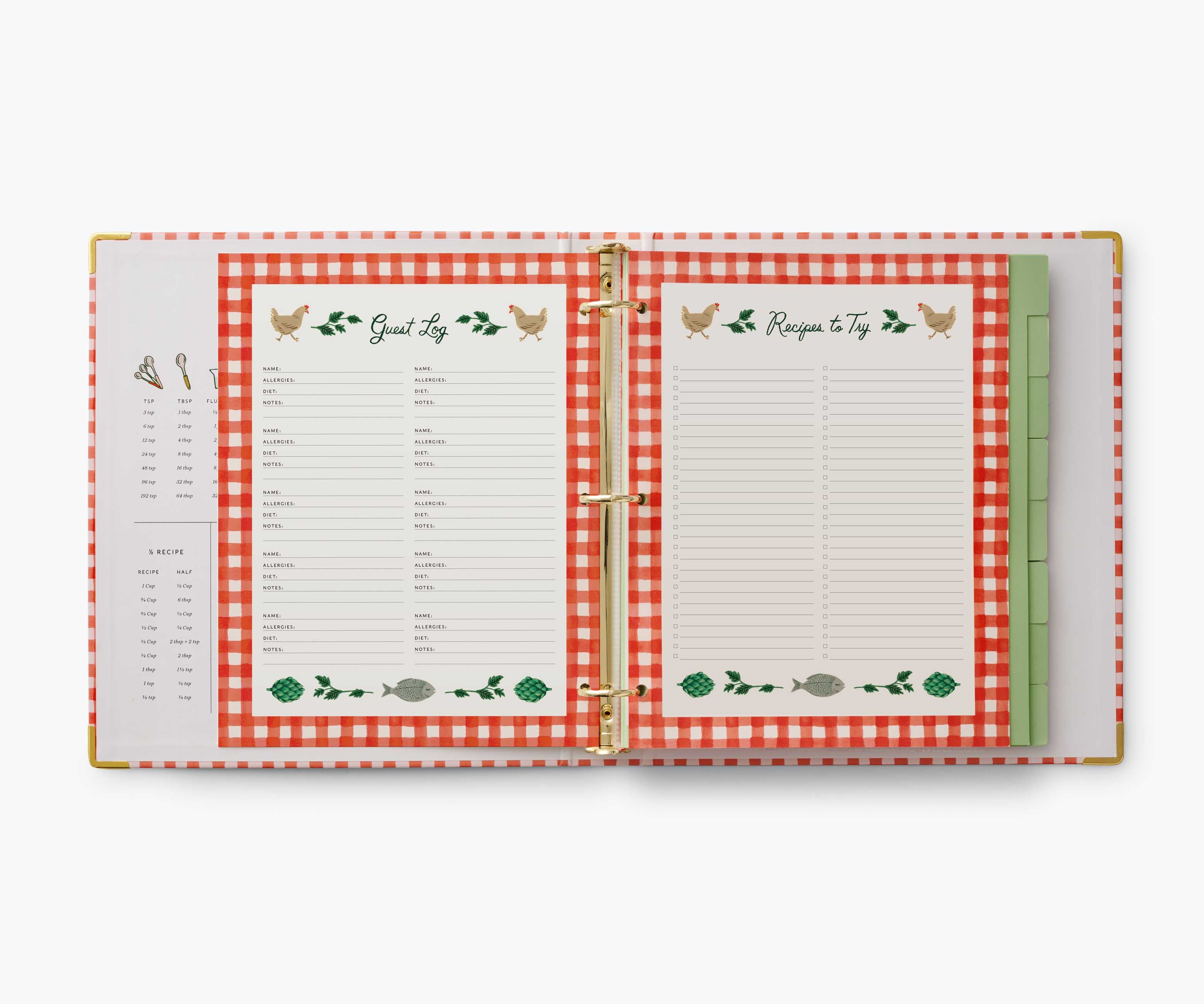Recipe Binder - Cherry Farm