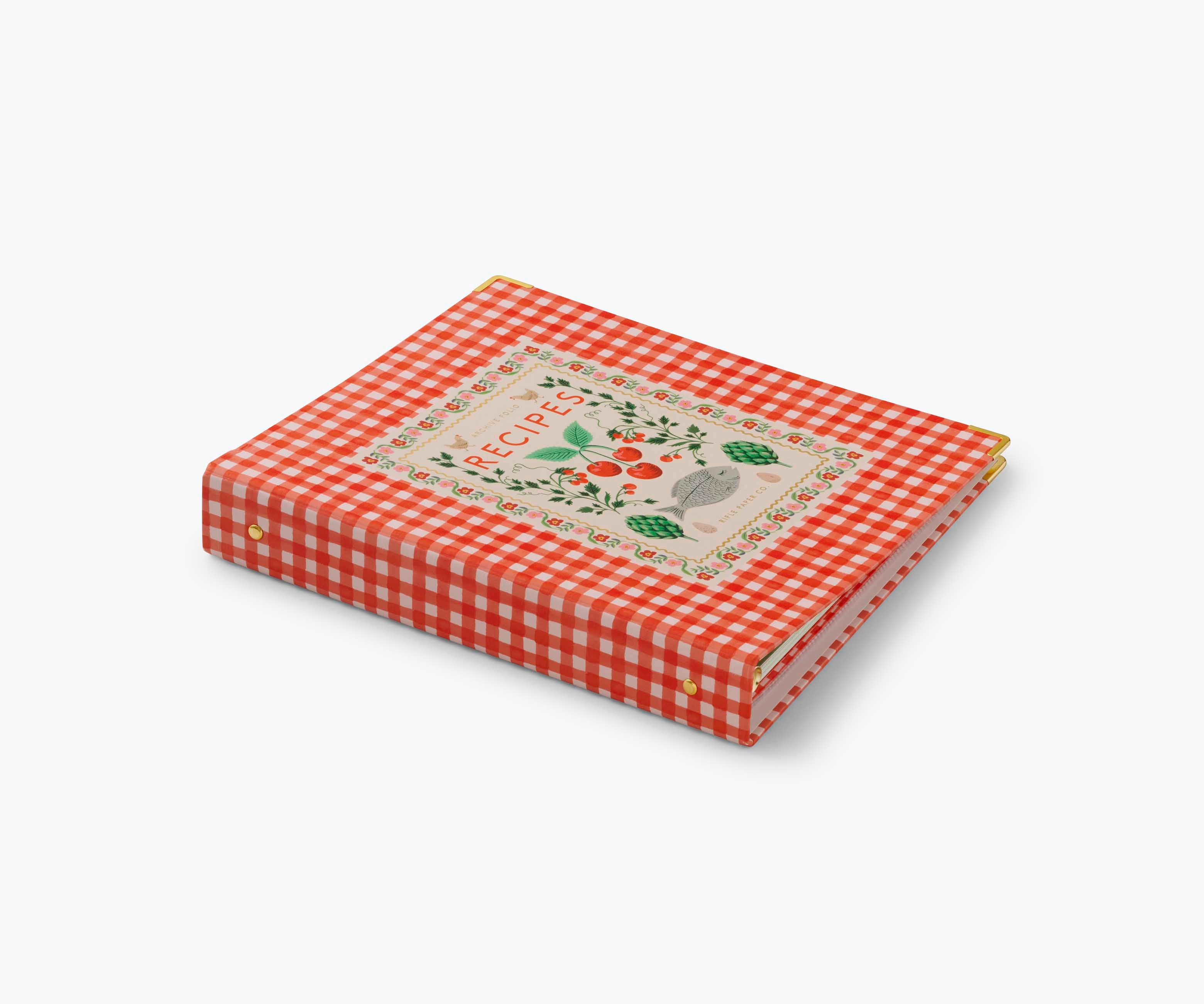 Cherry Farm Illustrated Recipe Binder | Rifle Paper Co. Cherry Farm Illustrated Recipe Binder | Rifle Paper Co.
