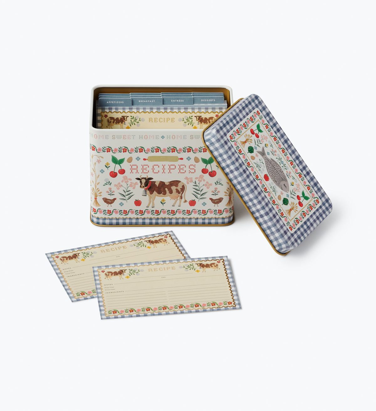 Home Sweet Home Recipe Tin Organizer | Rifle Paper Co.