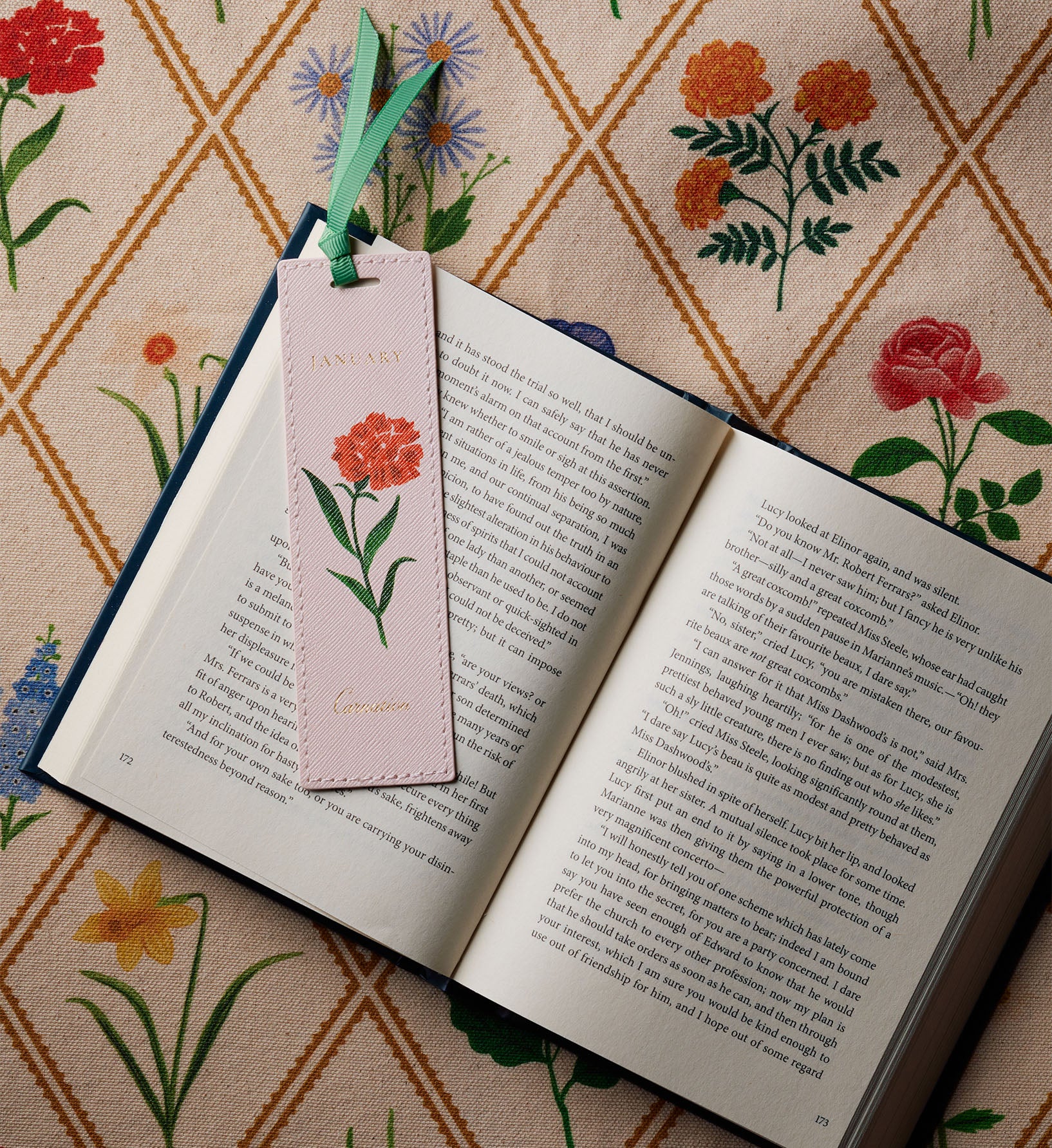 Birth Month Bookmark - January