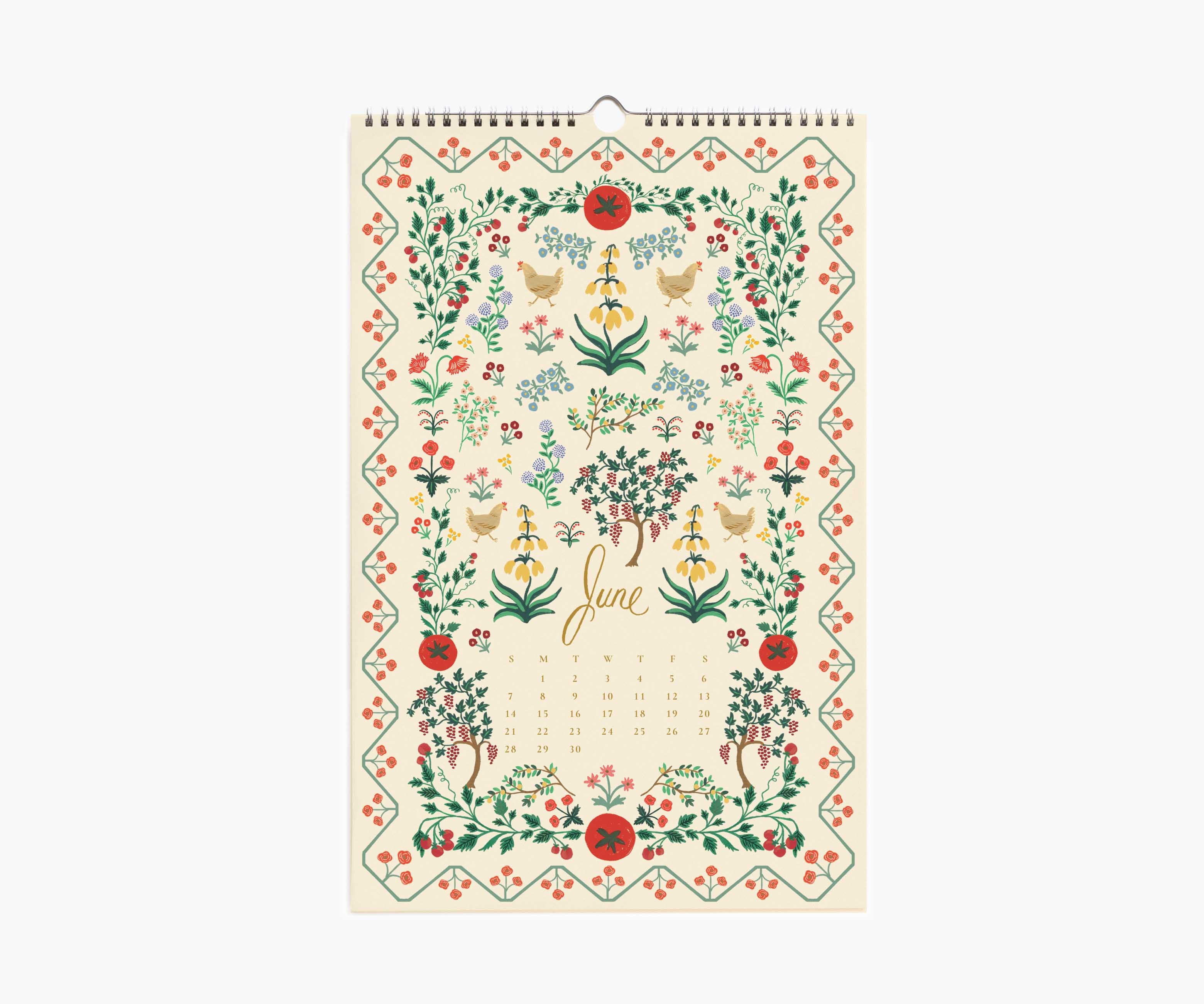 2026 Wall Calendar - Flora