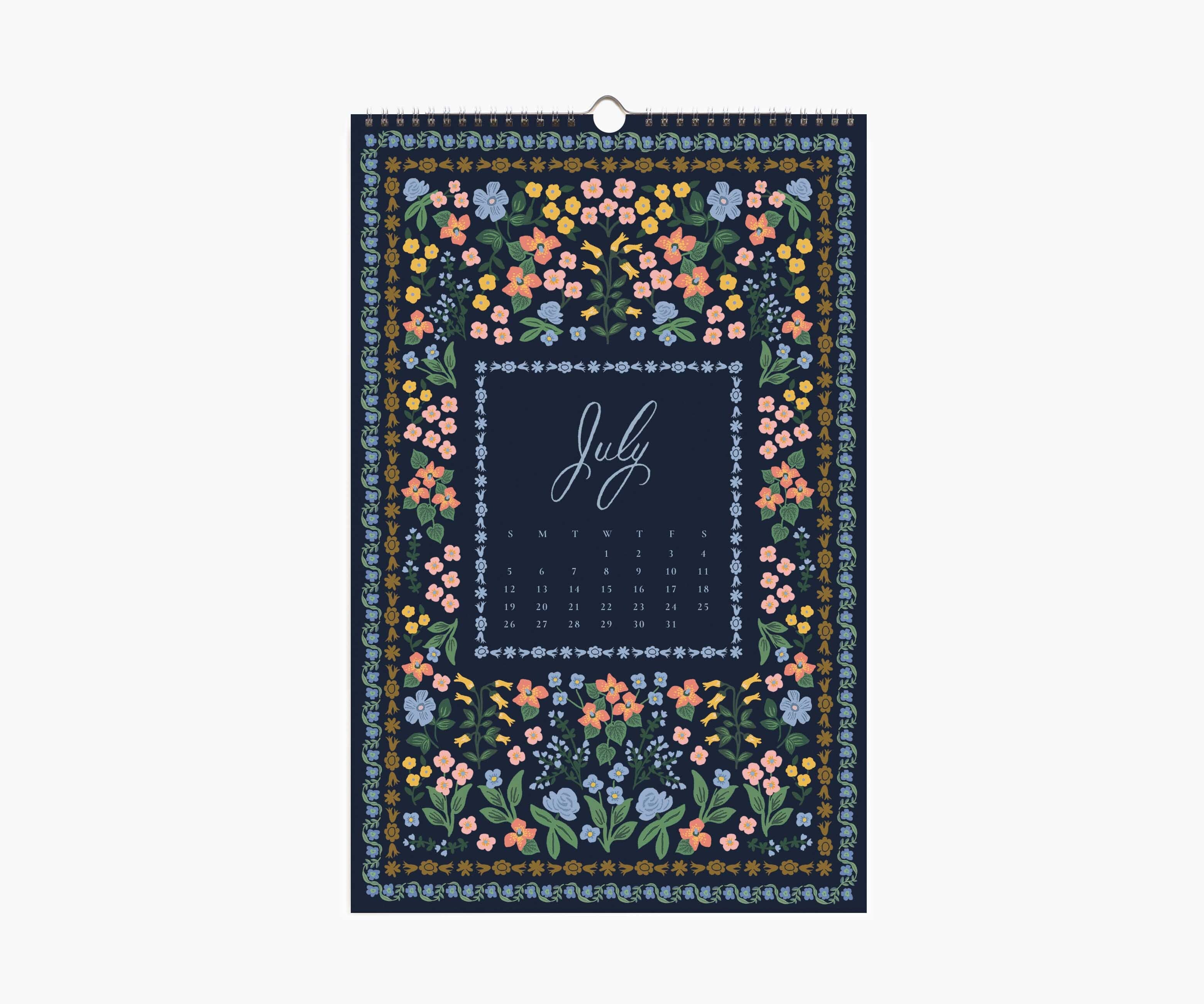 2026 Wall Calendar - Flora