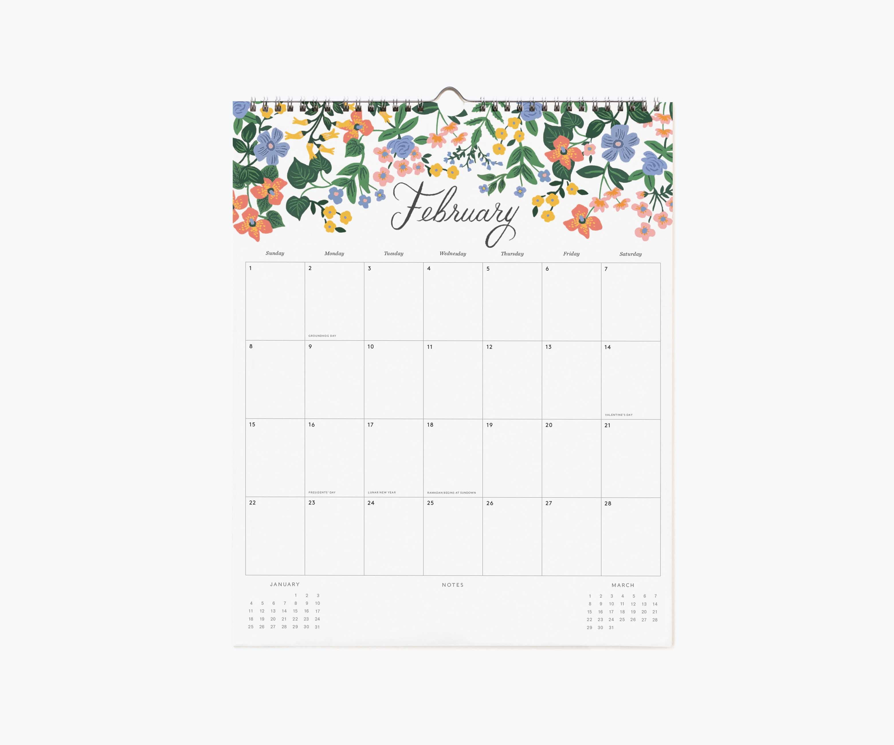 2026 Appointment Calendar - Dahlia