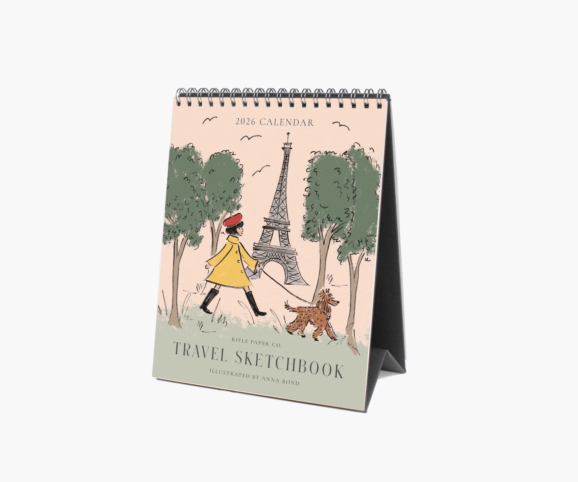 Travel Sketchbook - 2026 Desk Calendar