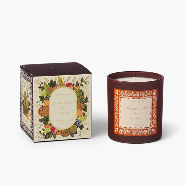 9.5 oz Clementine & Clove Soy Candle | Rifle Paper Co.