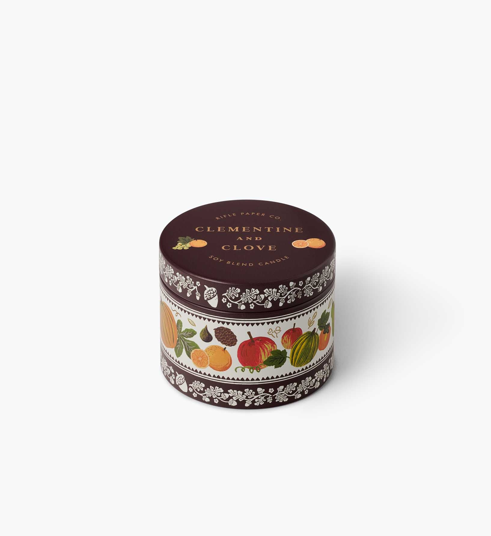 Tin Candle - Clementine & Clove