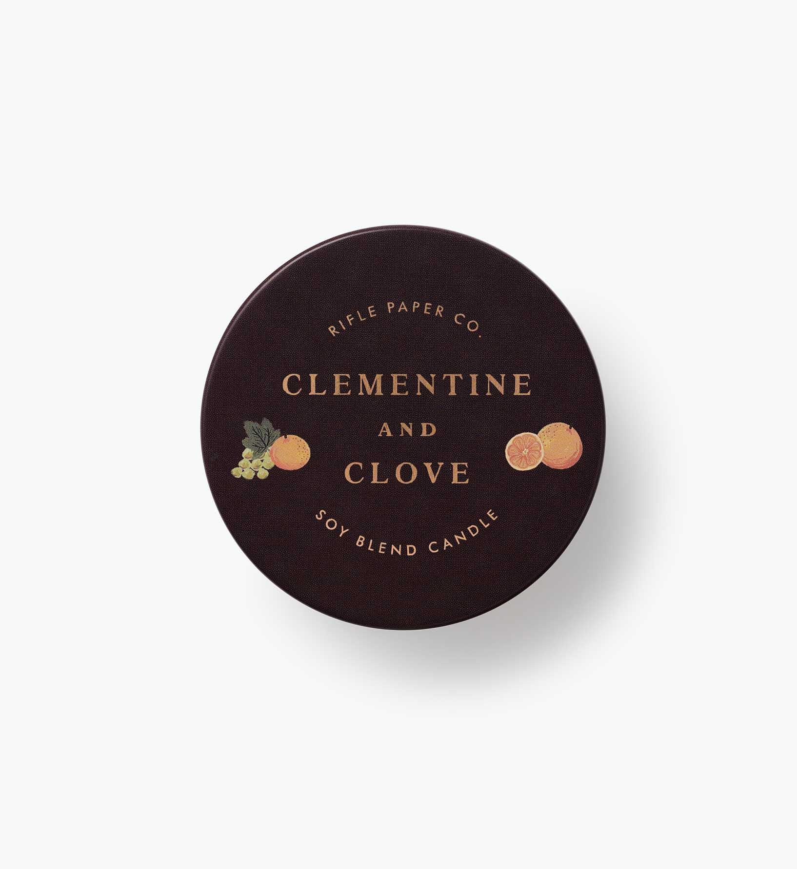 Tin Candle - Clementine & Clove