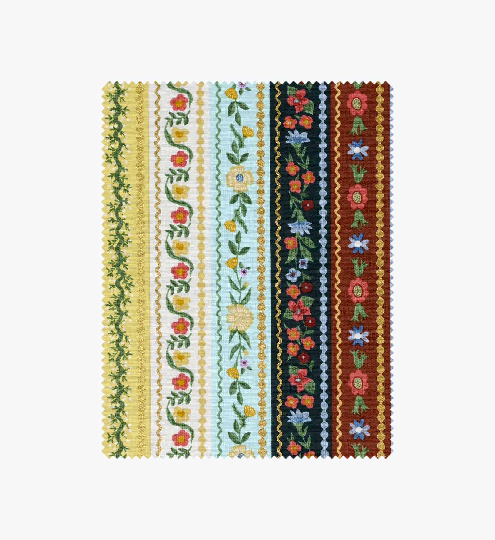 Gemma Canvas Metallic Fabric - Multi