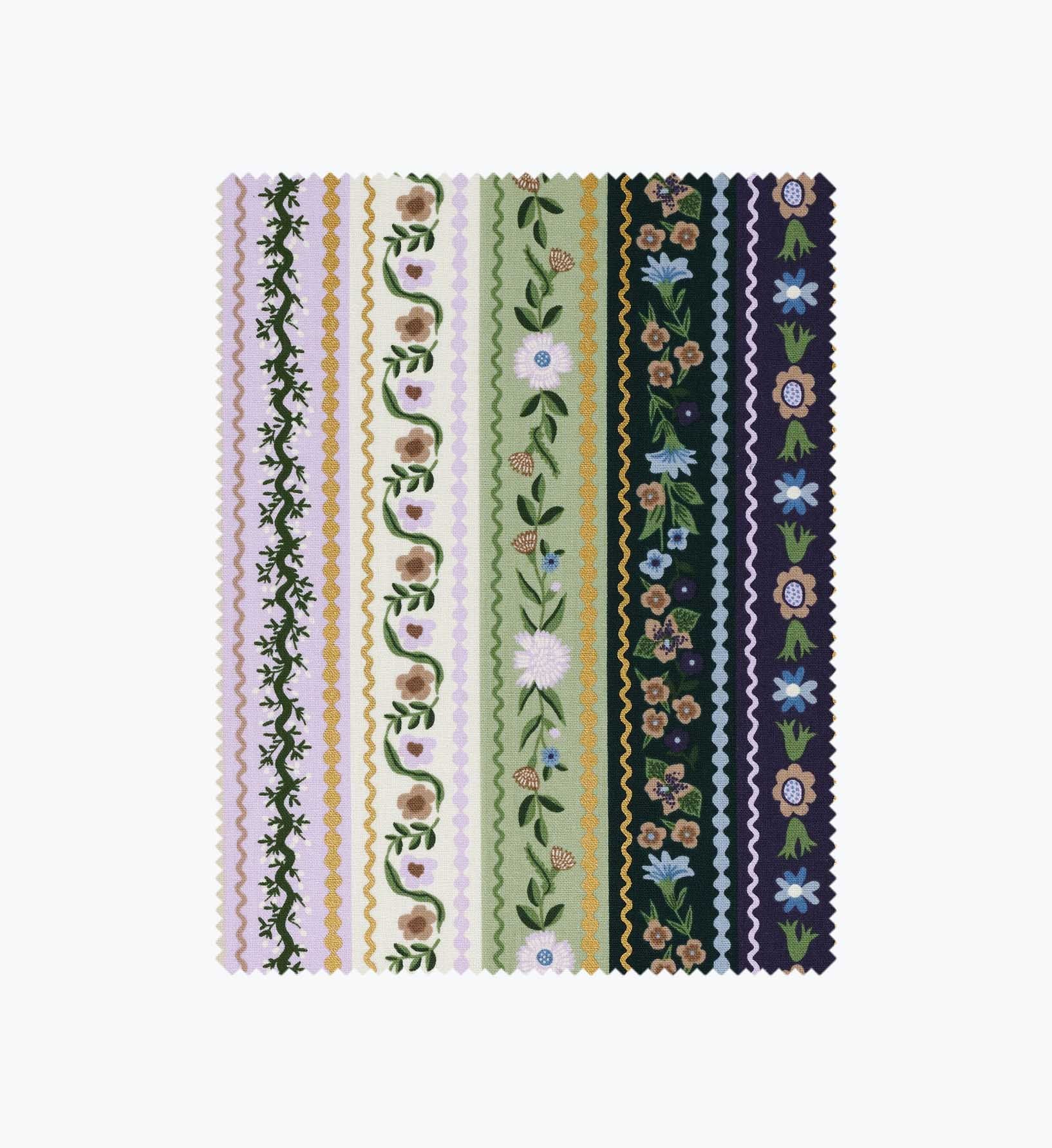 Gemma Canvas Metallic Fabric - Cool