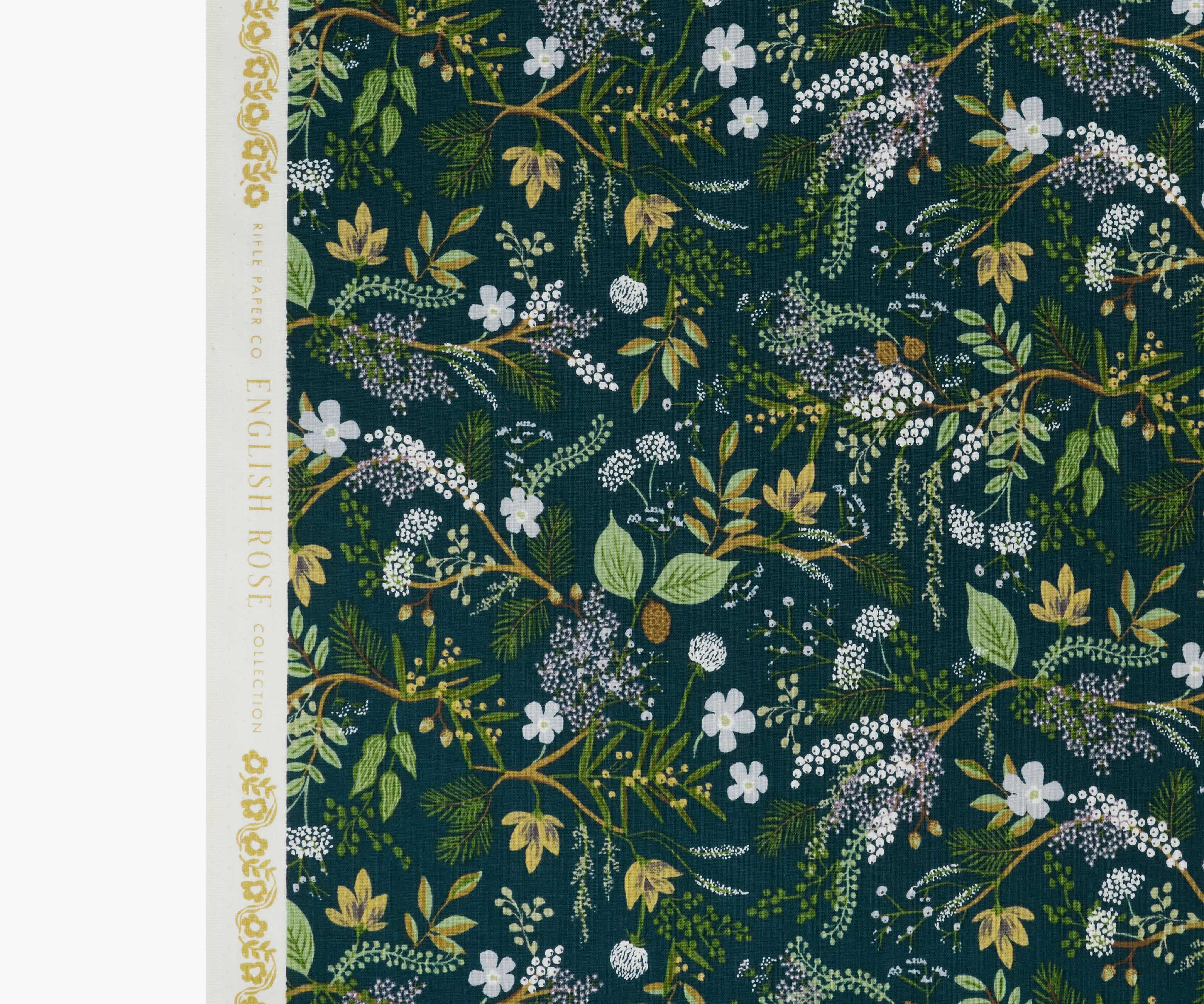 Juniper Forest Cotton Fabric - Evergreen