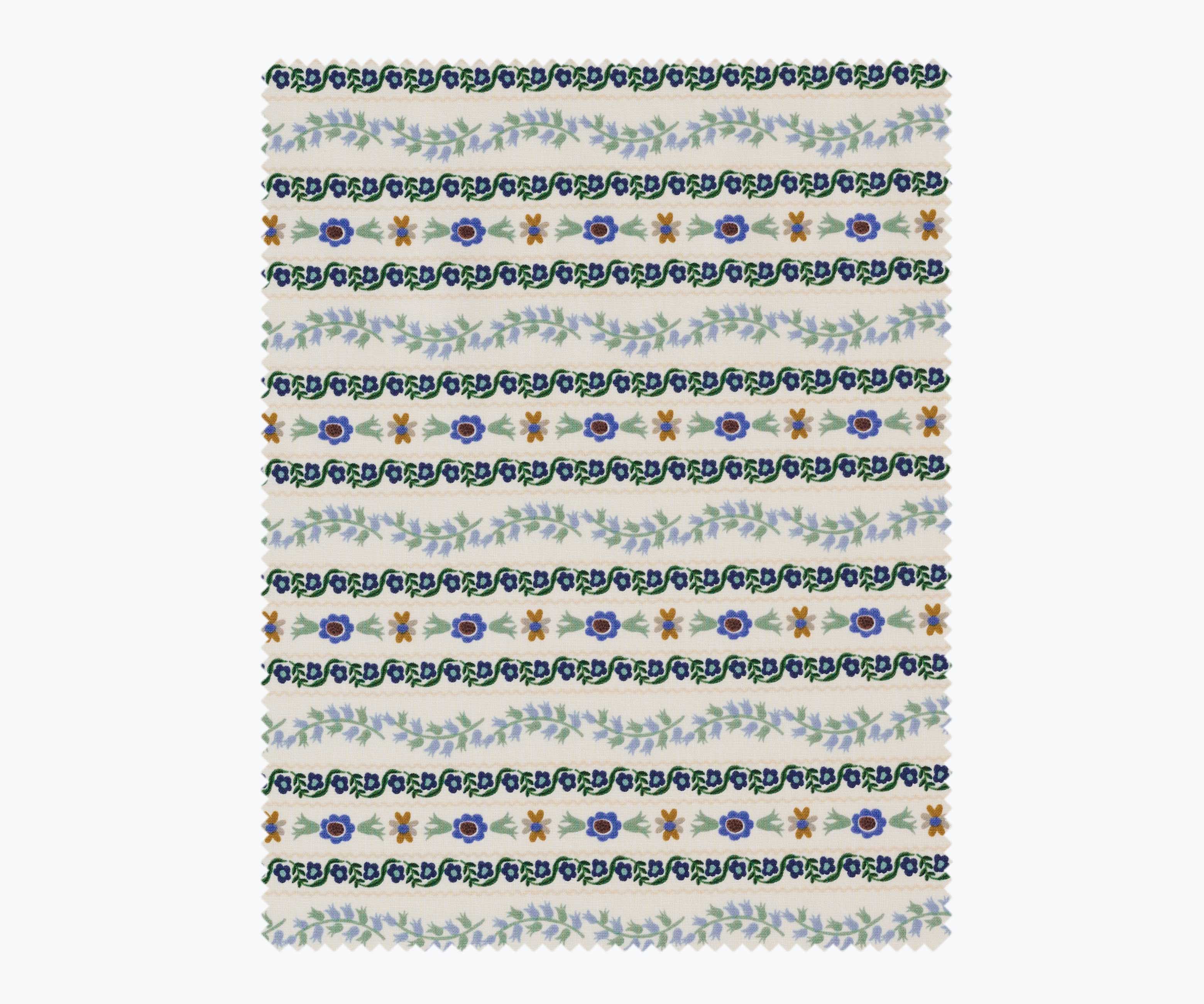 Delphine Cotton Fabric - Blue