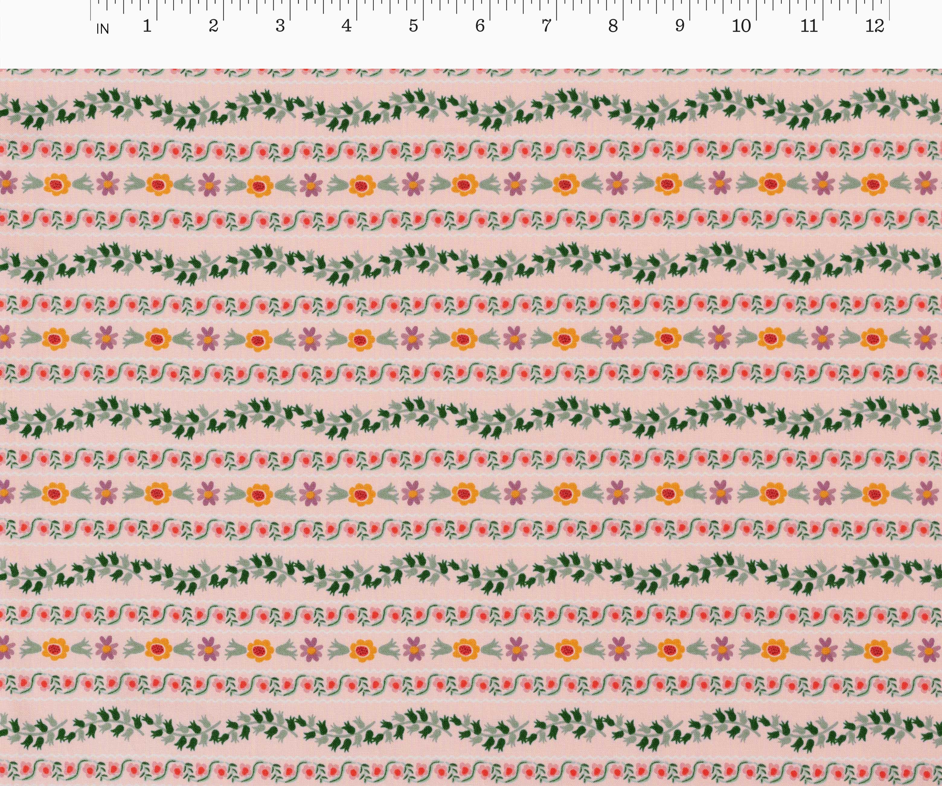 Delphine Cotton Fabric - Blush