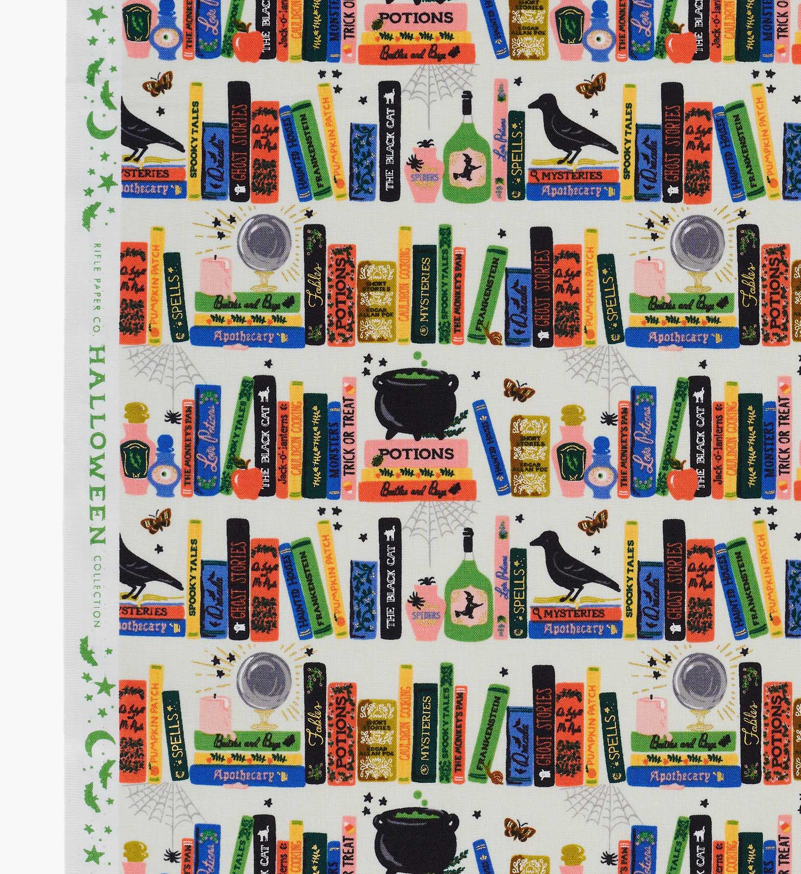 Spellbound Cotton Fabric - Cream