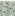 Penguin Village Cotton Metallic Fabric - Mint and Gold