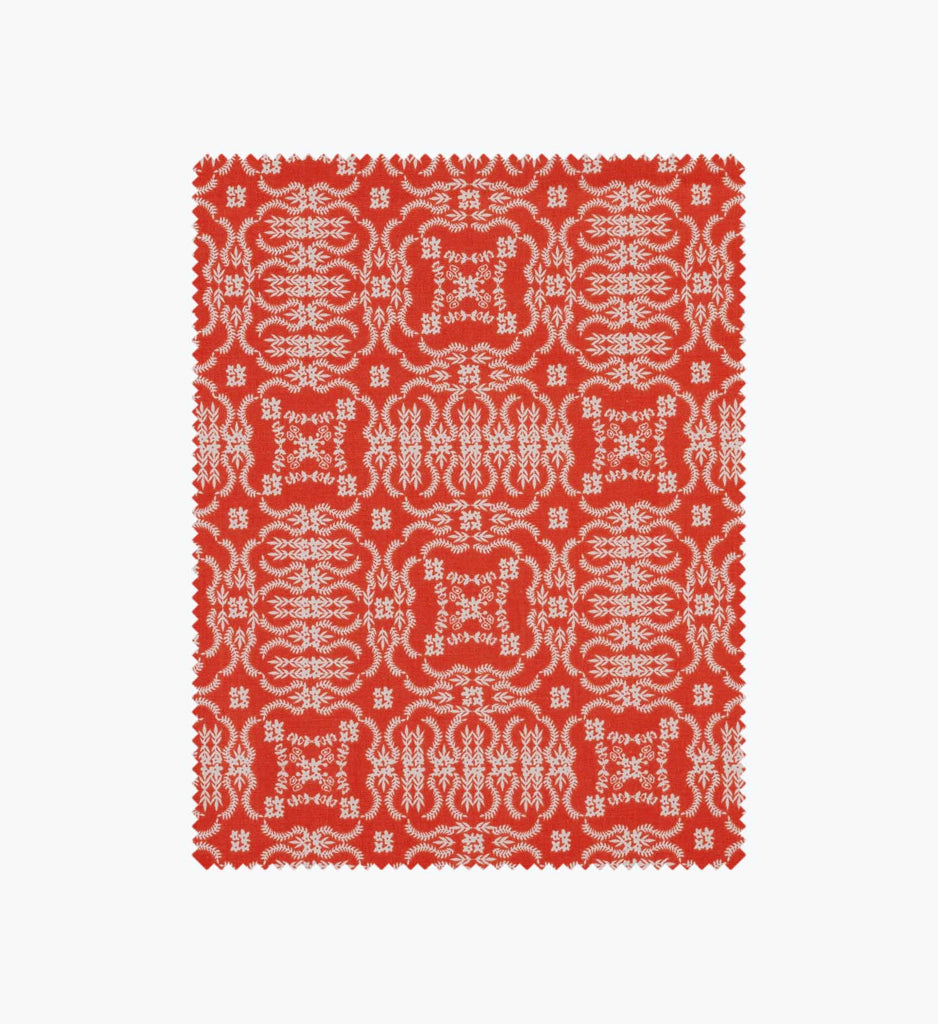 Heritage Cotton Fabric - Red – Rifle Paper Co.